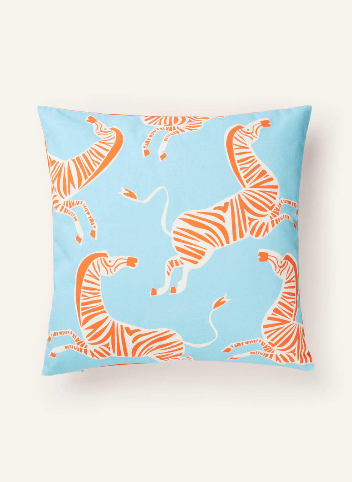 Image of Eb Home Dekokissenhülle Zebra blau