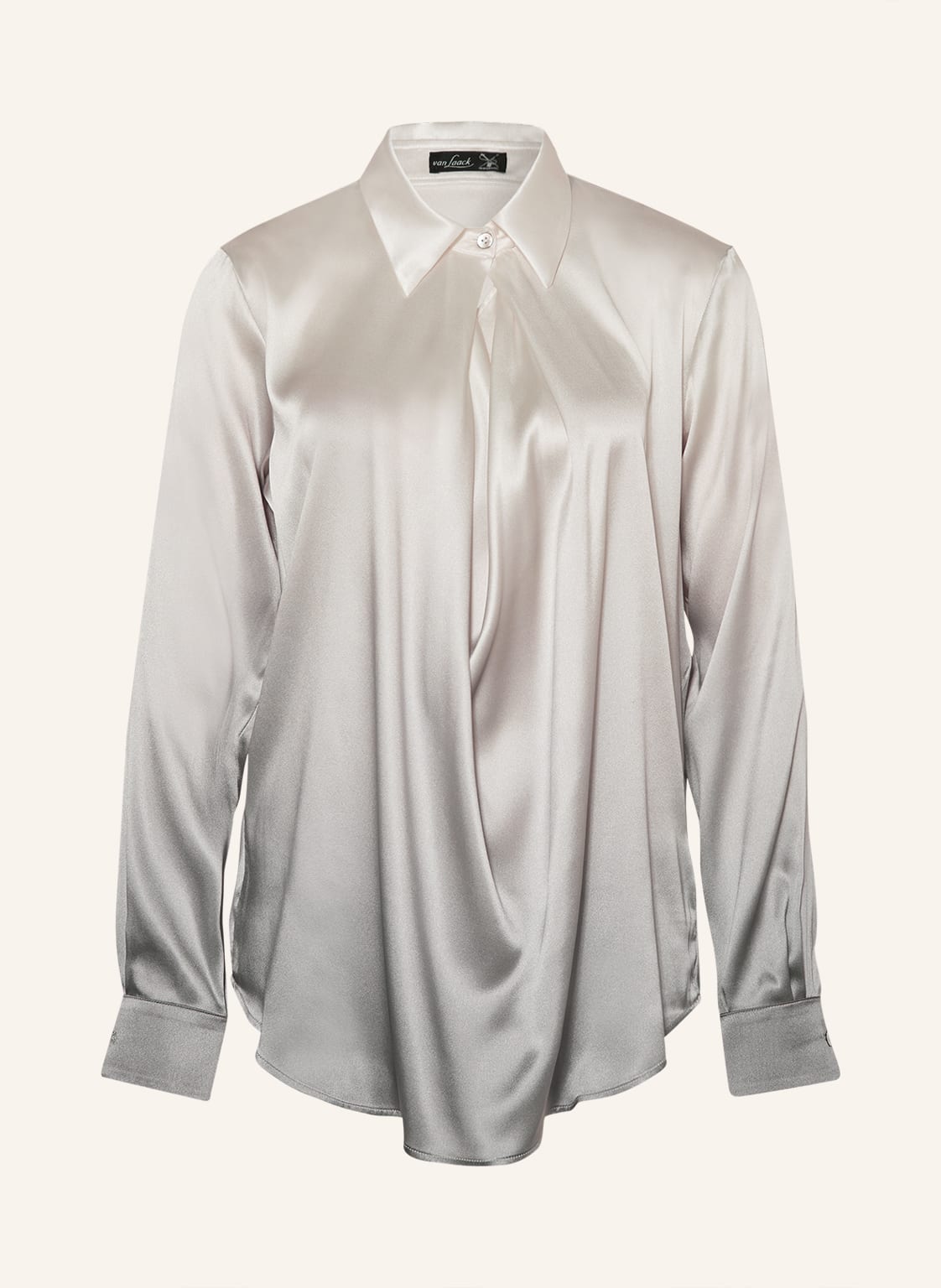 Image of Van Laack Seidenbluse Tessa grau