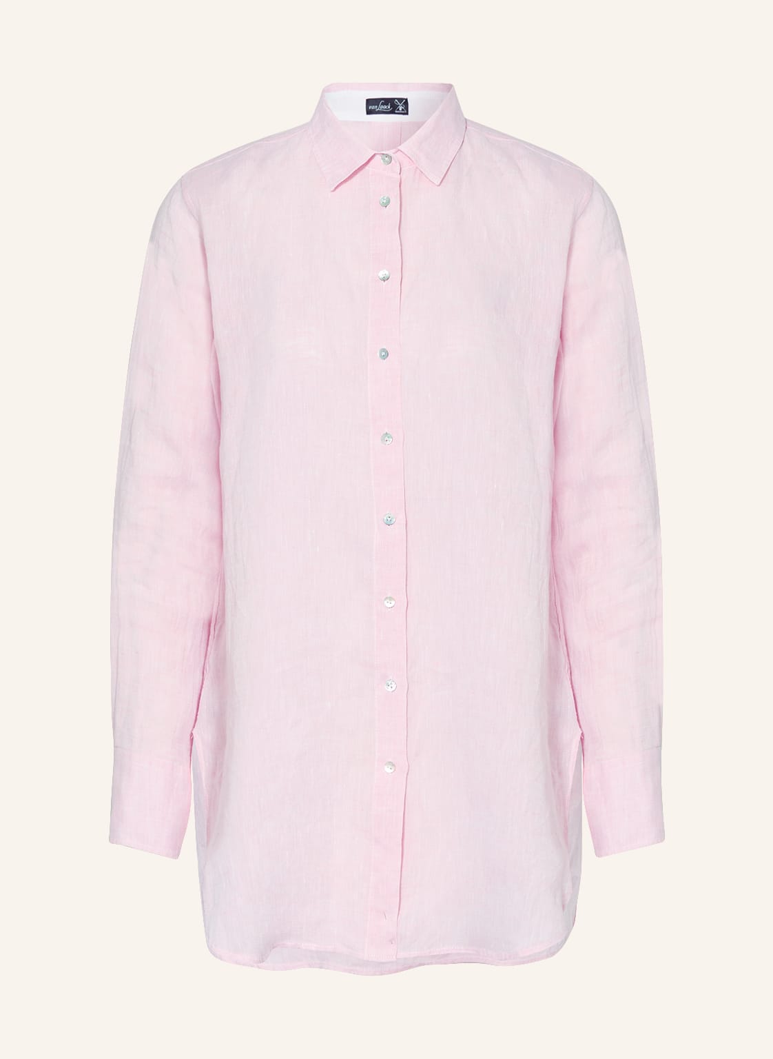 Image of Van Laack Hemdbluse Olenea Aus Leinen rosa