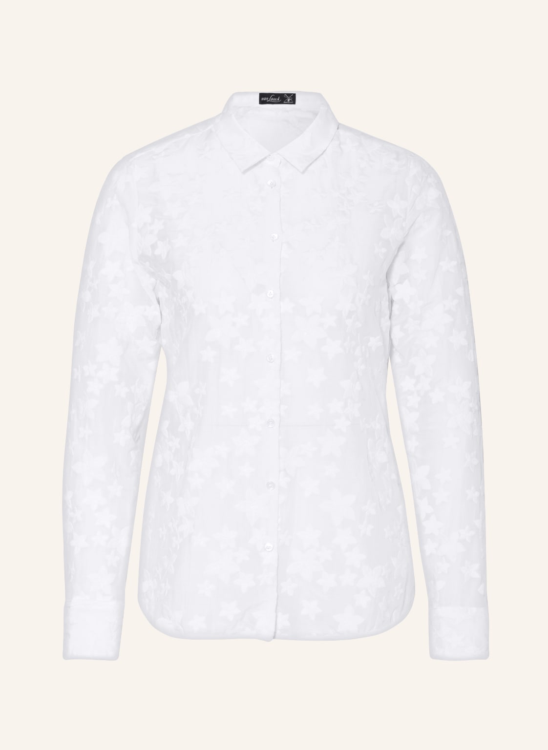 Image of Van Laack Hemdbluse Cella Mit Stickereien weiss