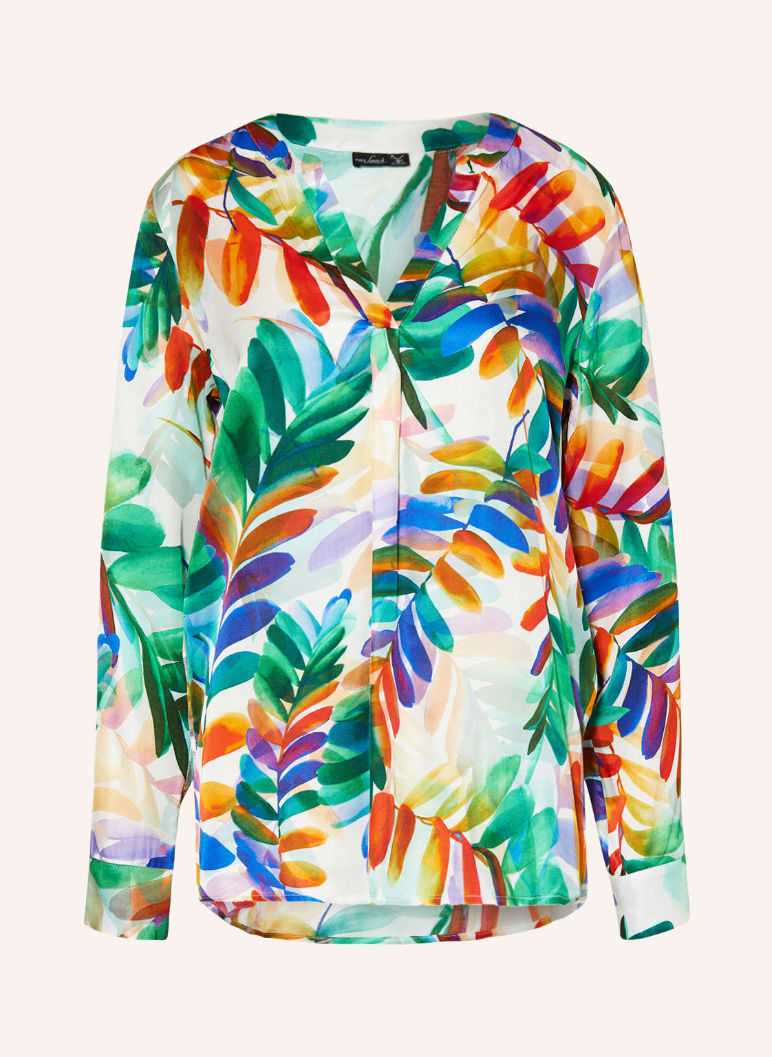 Image of Van Laack Blusenshirt Neeles Aus Satin pink