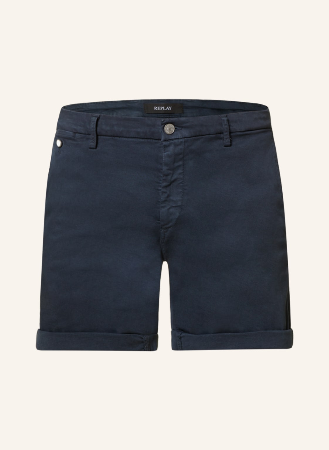 Image of Replay Jeansshorts Benni Regular Fit blau