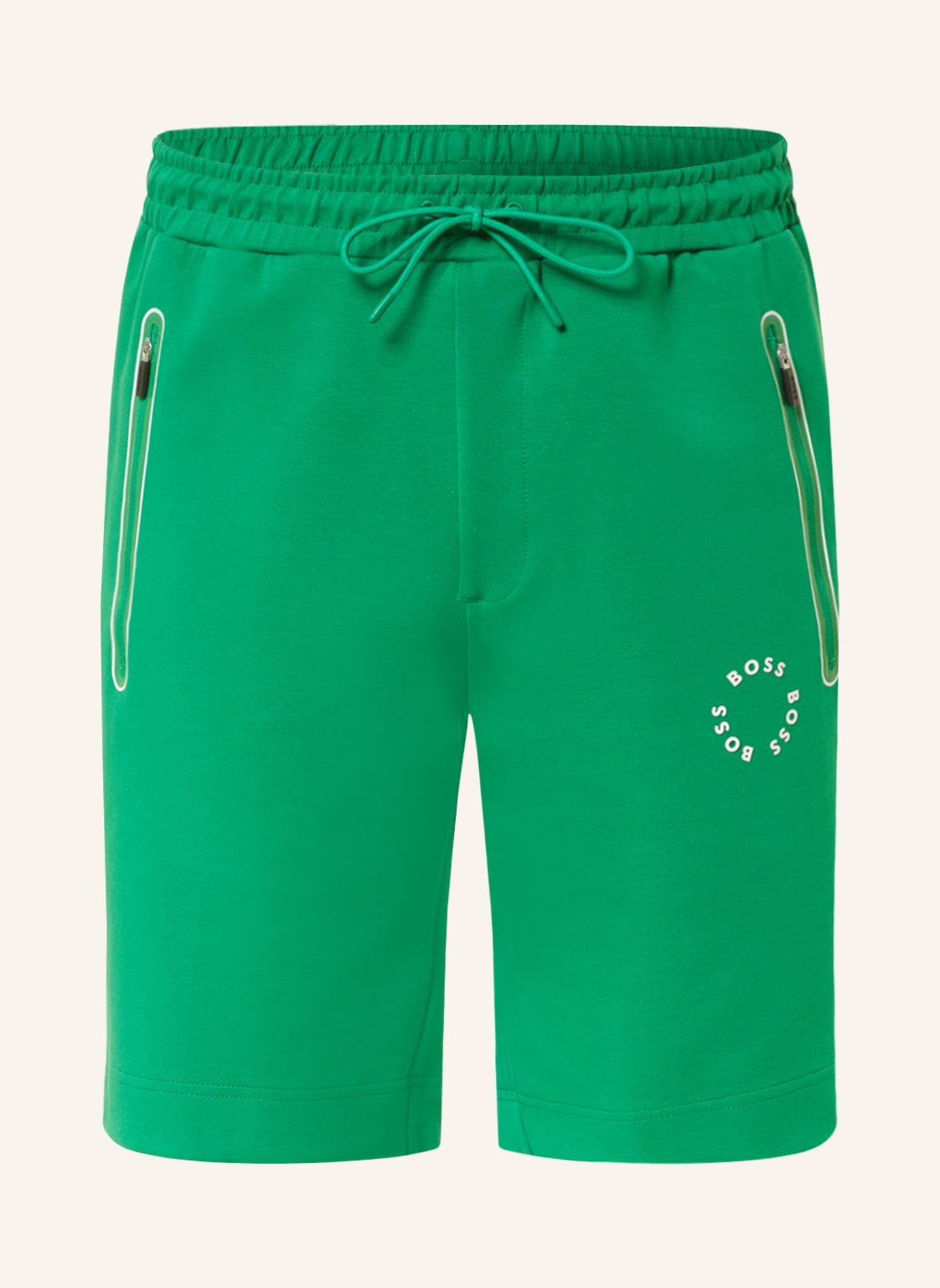 Image of Boss Sweatshorts Headlo gruen