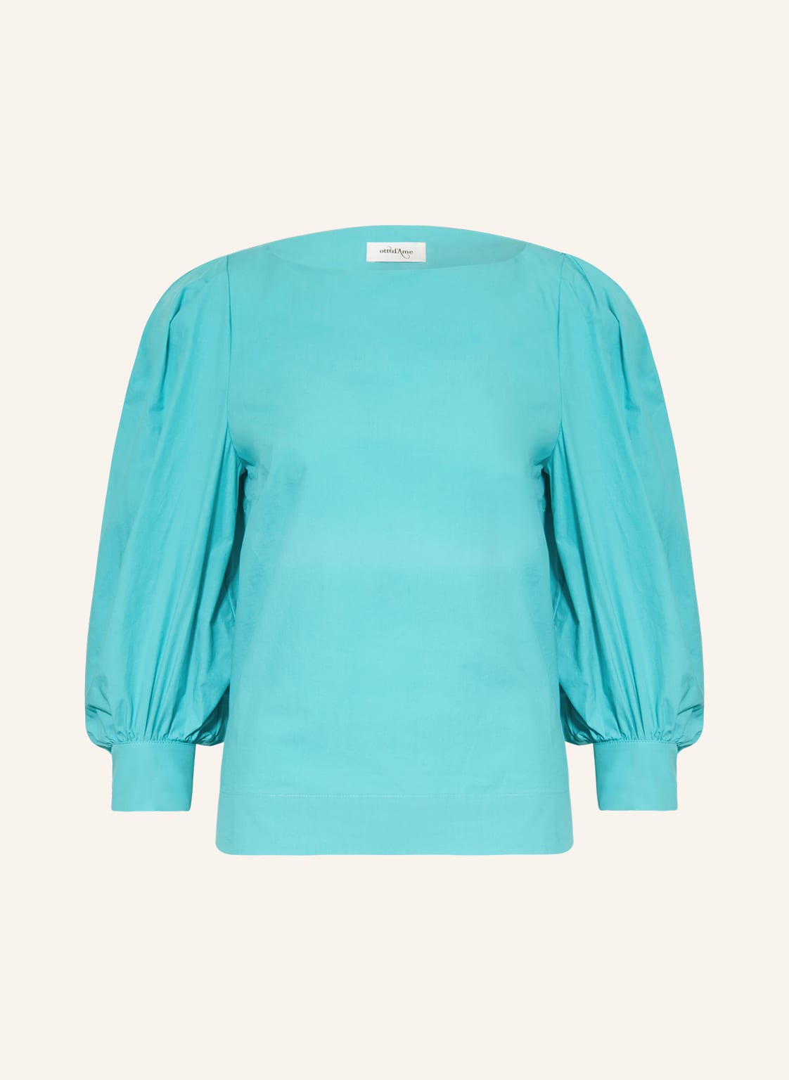Image of Ottod'ame Blusenshirt Mit 3/4-Arm blau