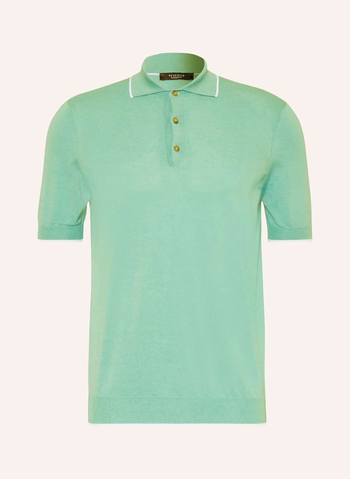 Image of Peserico Poloshirt gruen