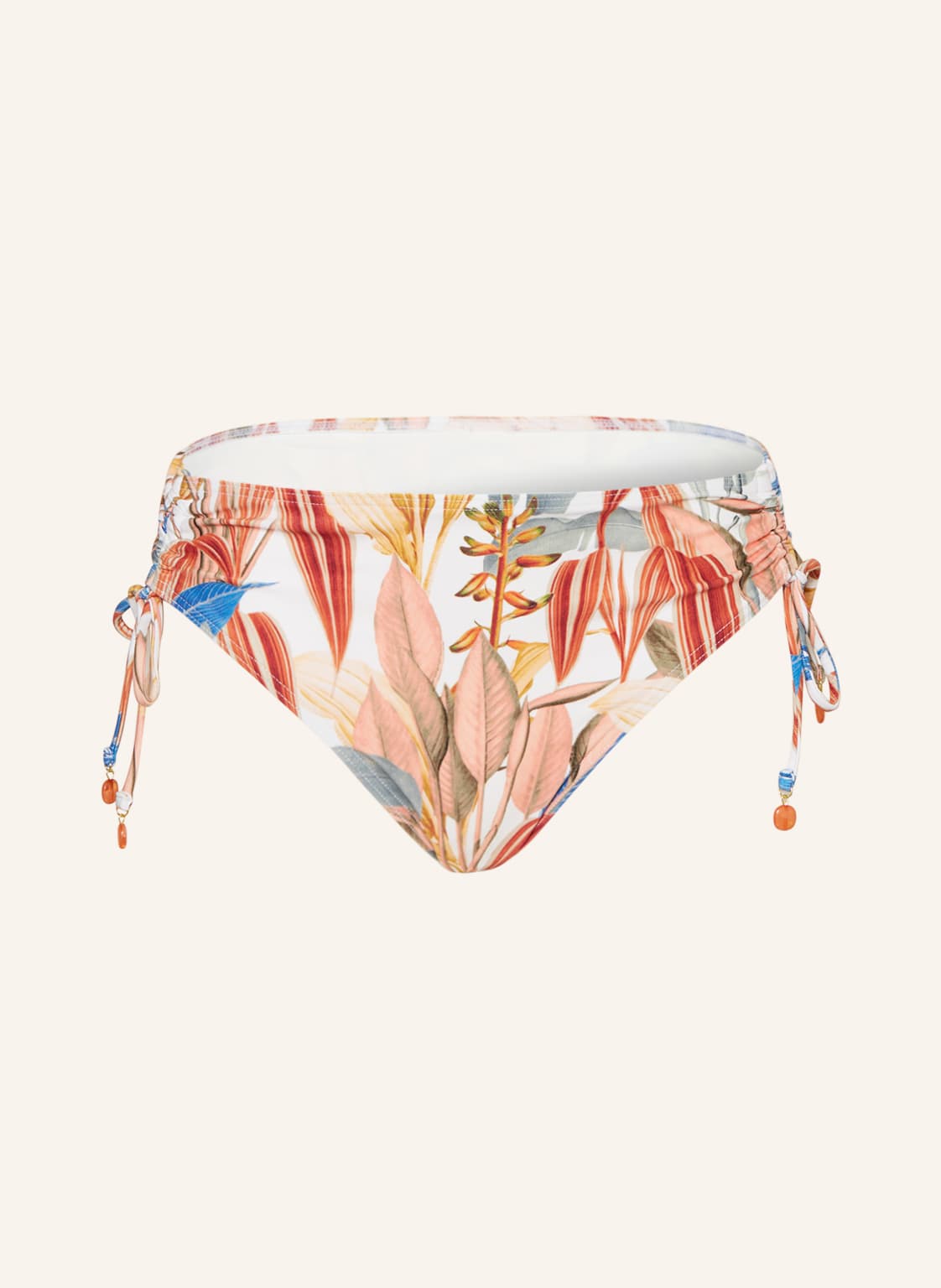 Image of Cyell High-Waist-Bikini-Hose Tropical Catch beige