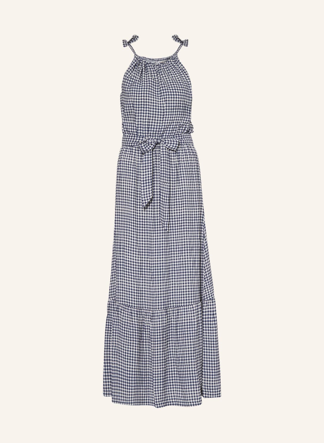 Image of Cyell Strandkleid Gingham blau