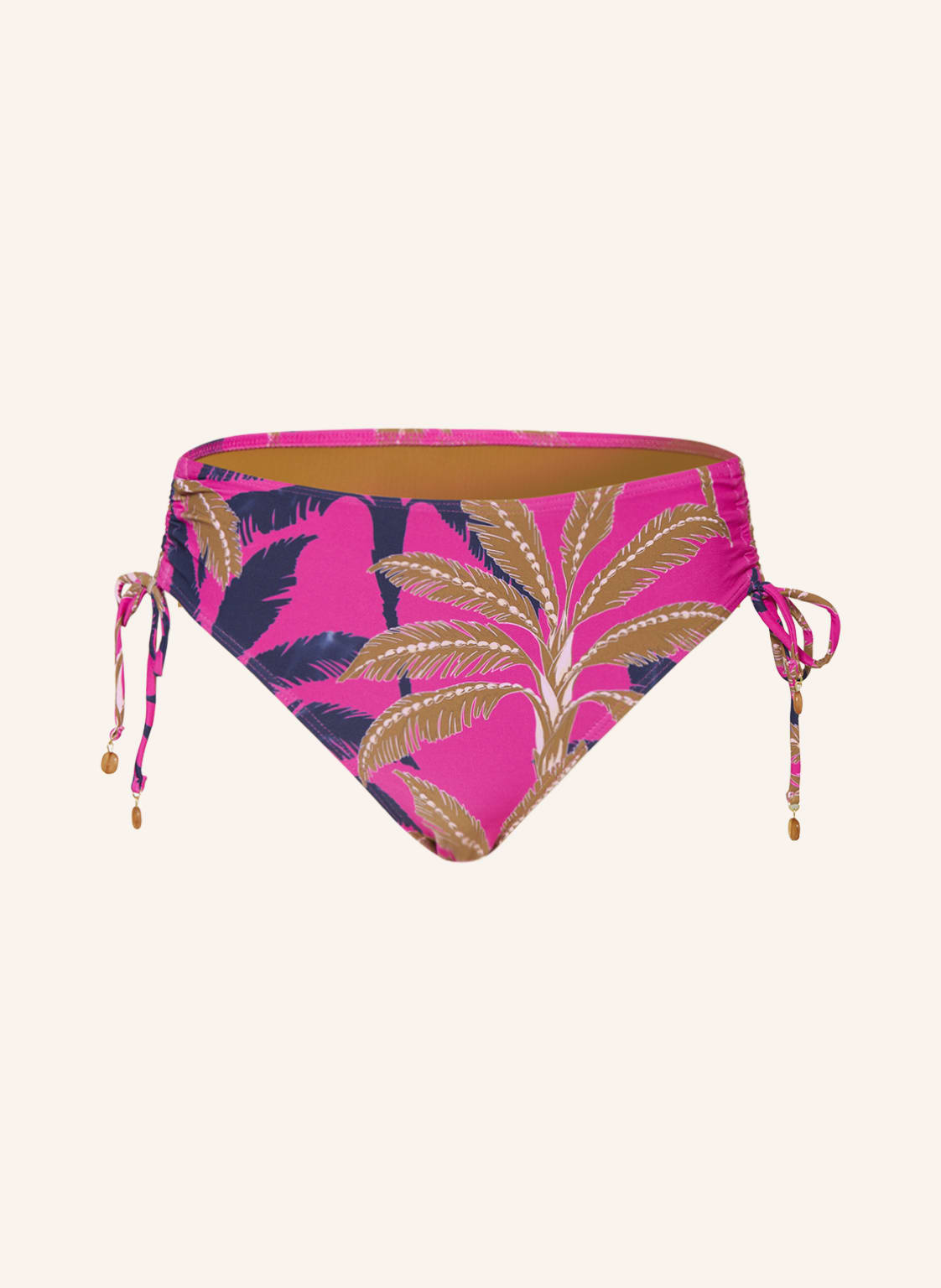 Image of Cyell High-Waist-Bikini-Hose Palm Springs pink