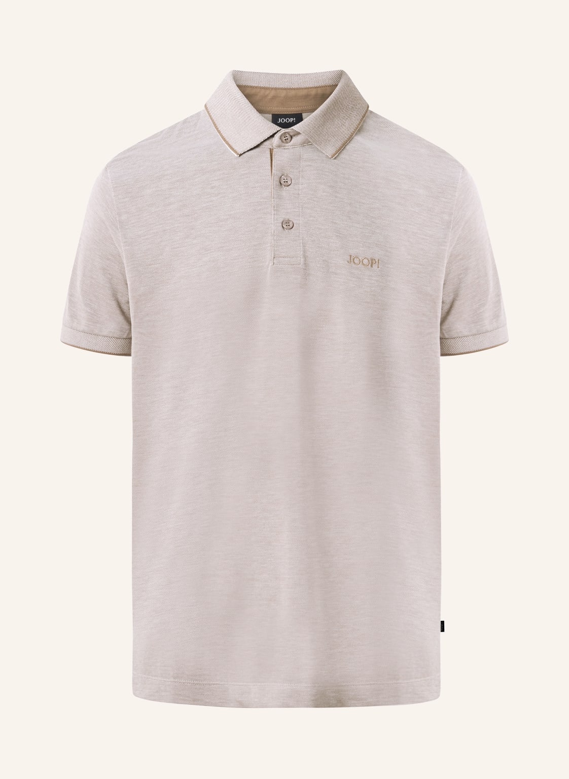 Image of Joop! Piqué-Poloshirt Percy braun