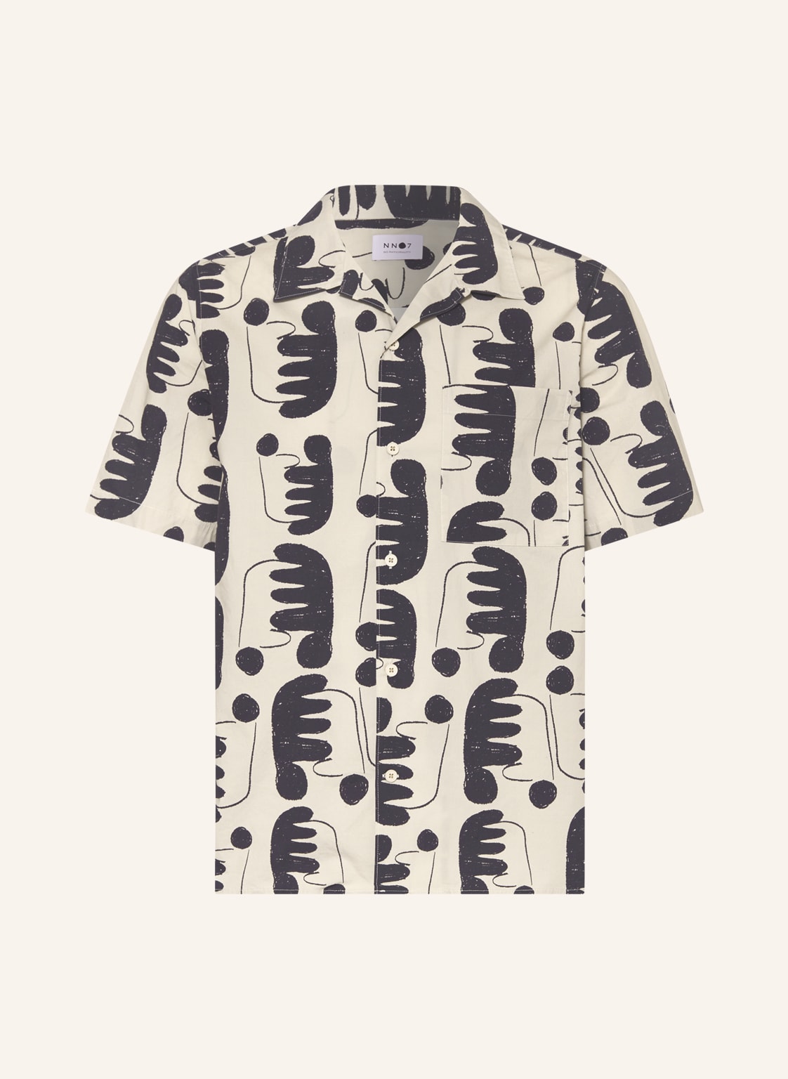 Image of nn07 Resorthemd Julio Regular Fit weiss