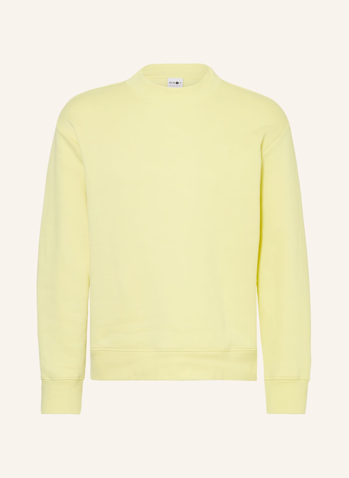 Image of nn07 Sweatshirt Briggs Mock gelb