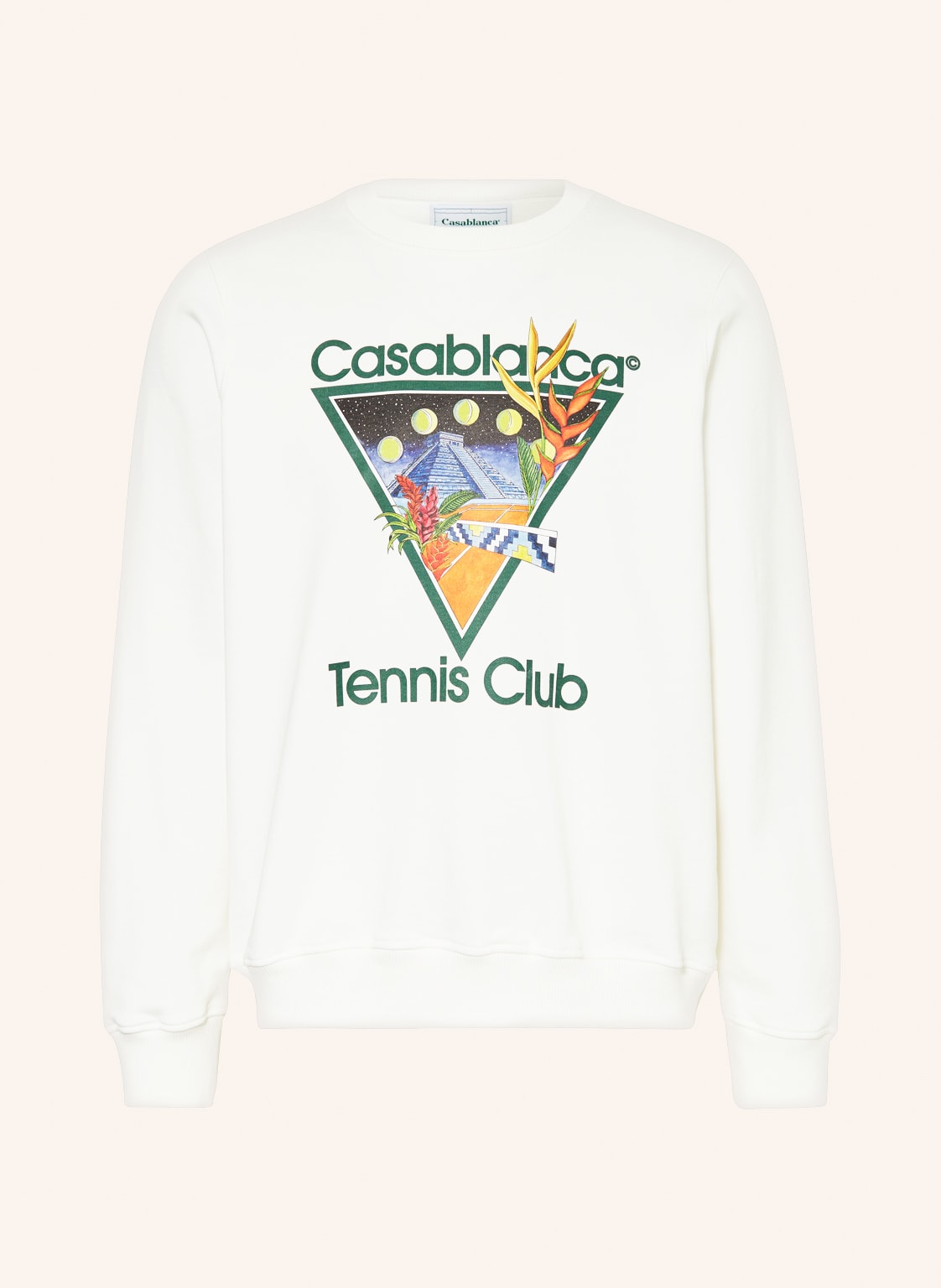 Image of Casablanca Sweatshirt weiss
