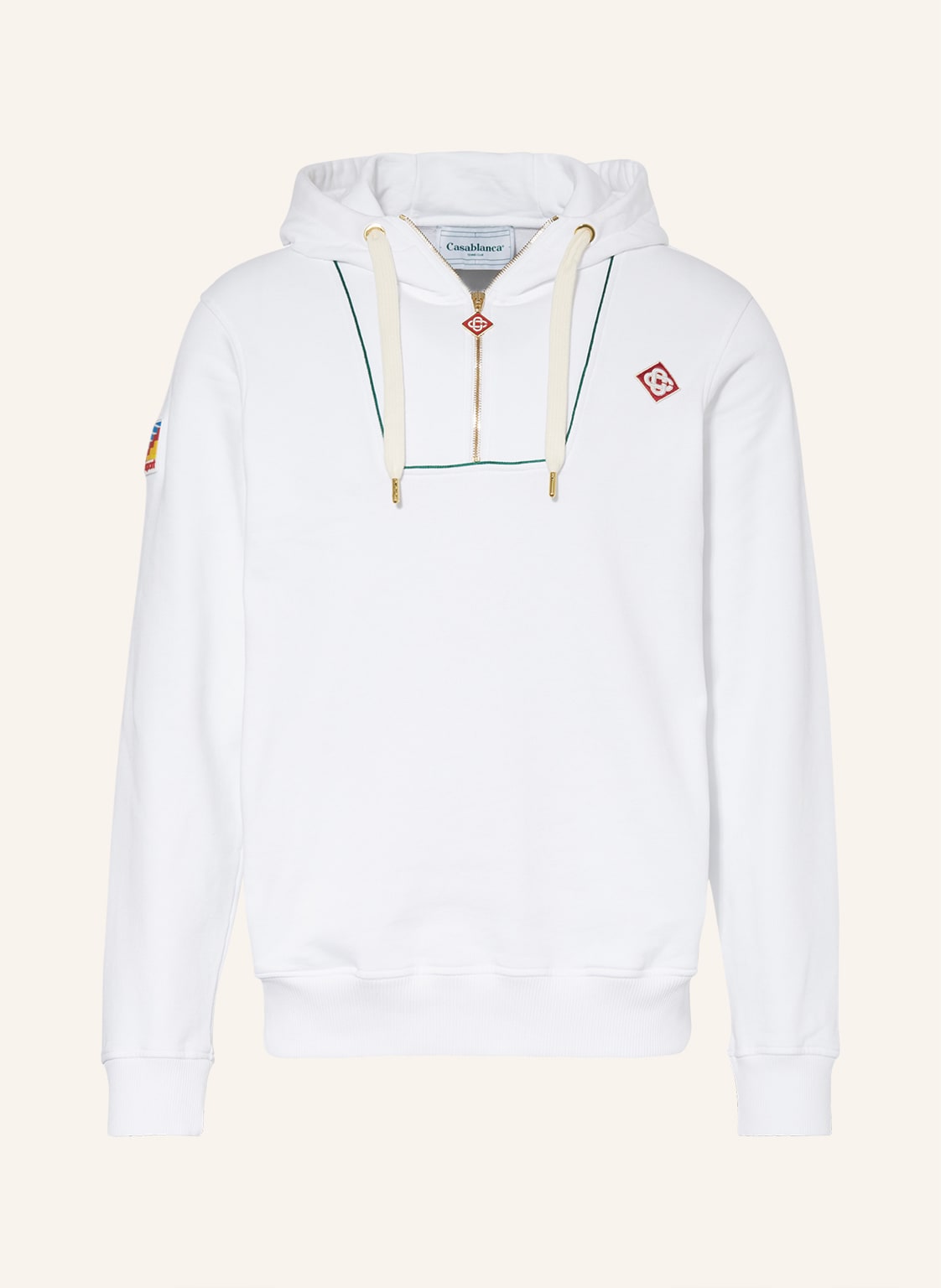 Image of Casablanca Hoodie weiss