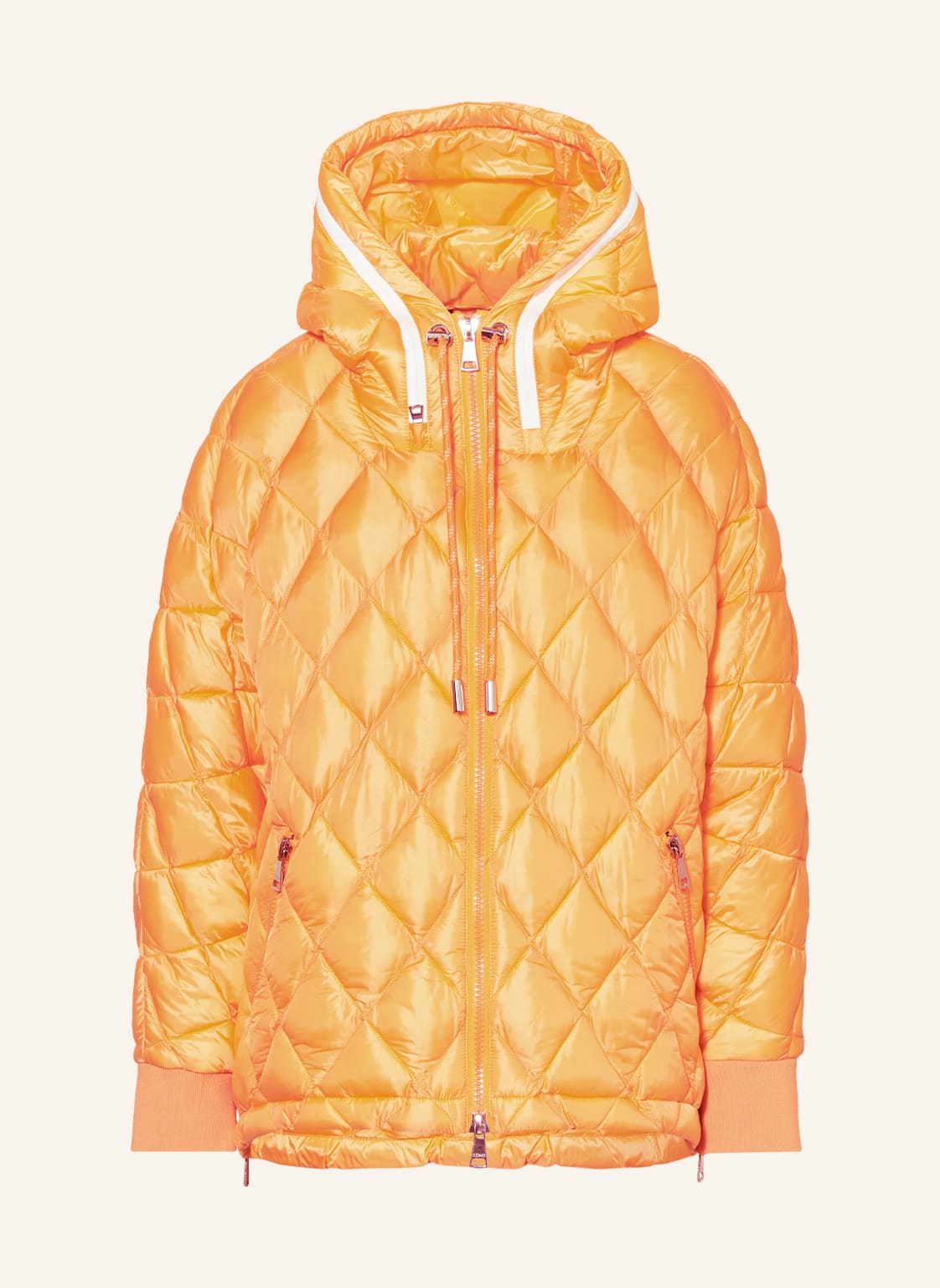Image of No.1 Como Steppjacke Cosima orange