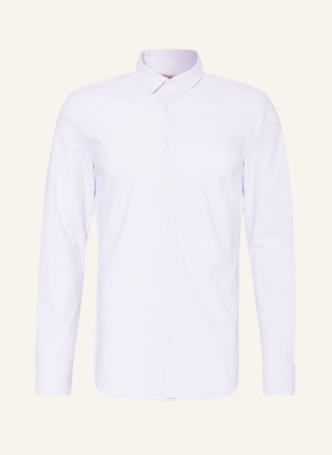 Image of q1 Manufaktur Jerseyhemd Extra Slim Fit weiss