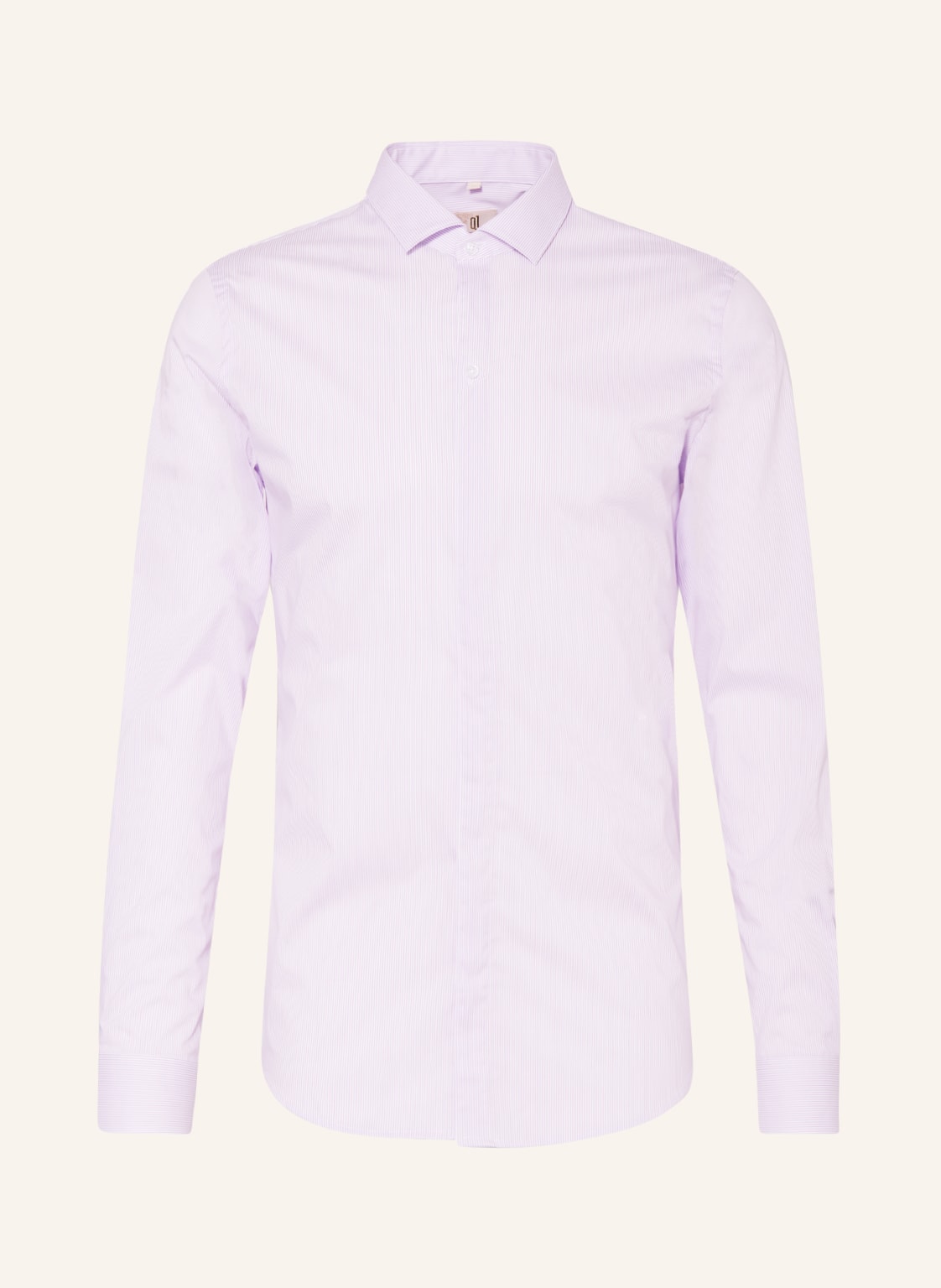 Image of q1 Manufaktur Jerseyhemd Extra Slim Fit violett