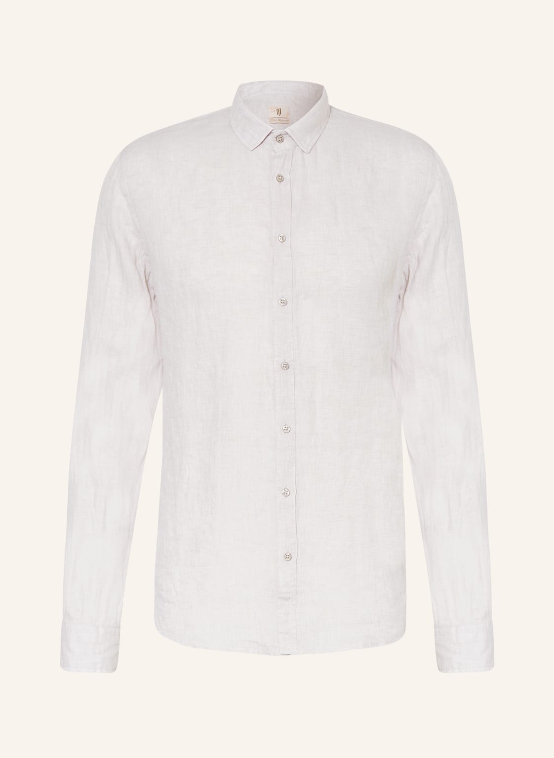 Image of q1 Manufaktur Leinenhemd Slim Fit beige