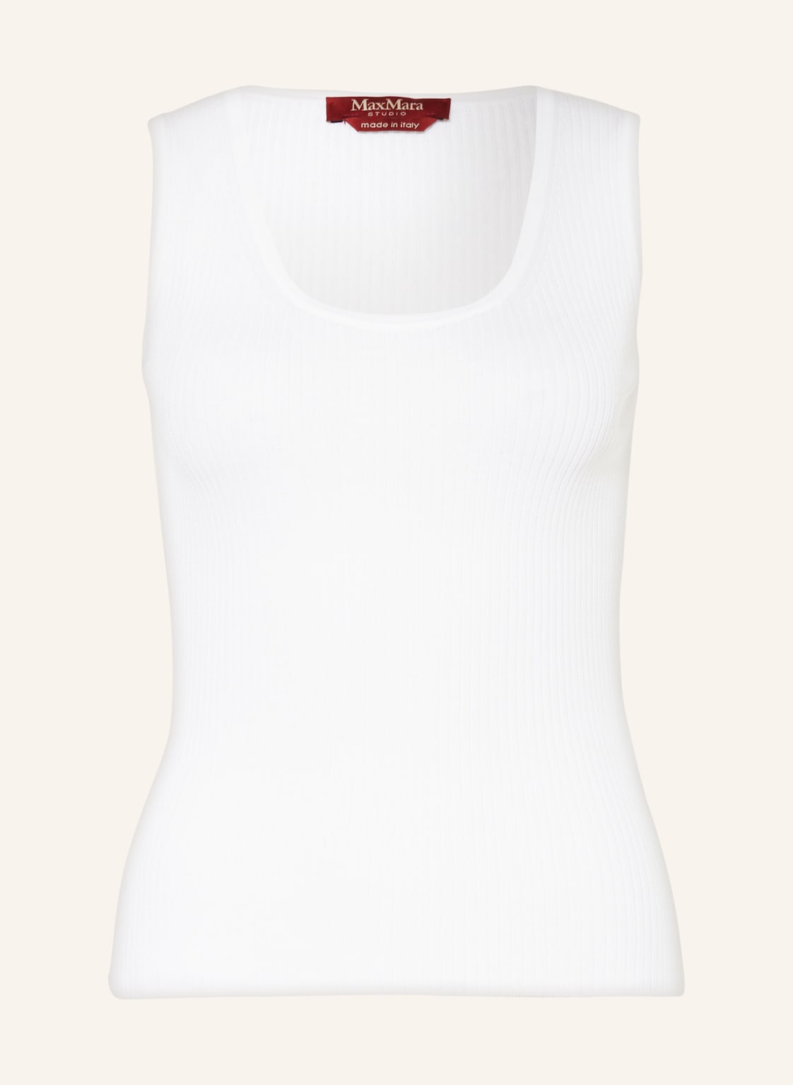 Image of Maxmara Studio Stricktop Panda weiss