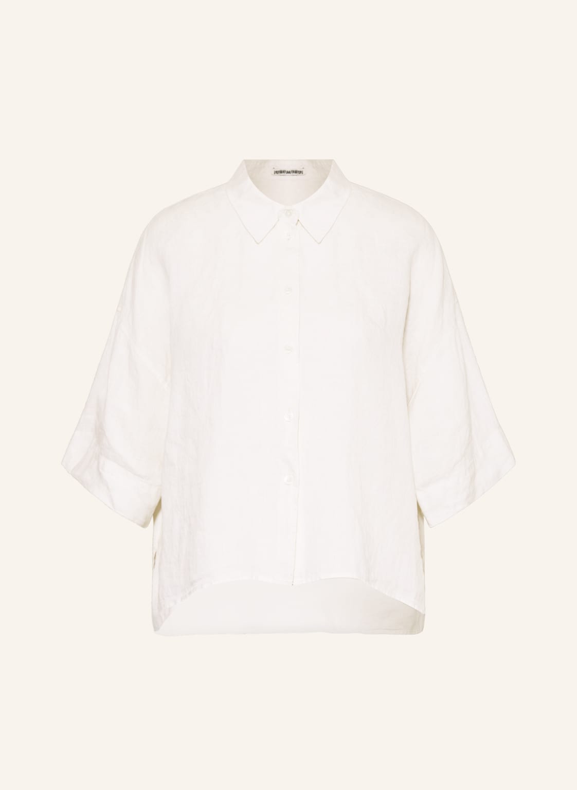 Image of Drykorn Hemdbluse Yarika Aus Leinen weiss