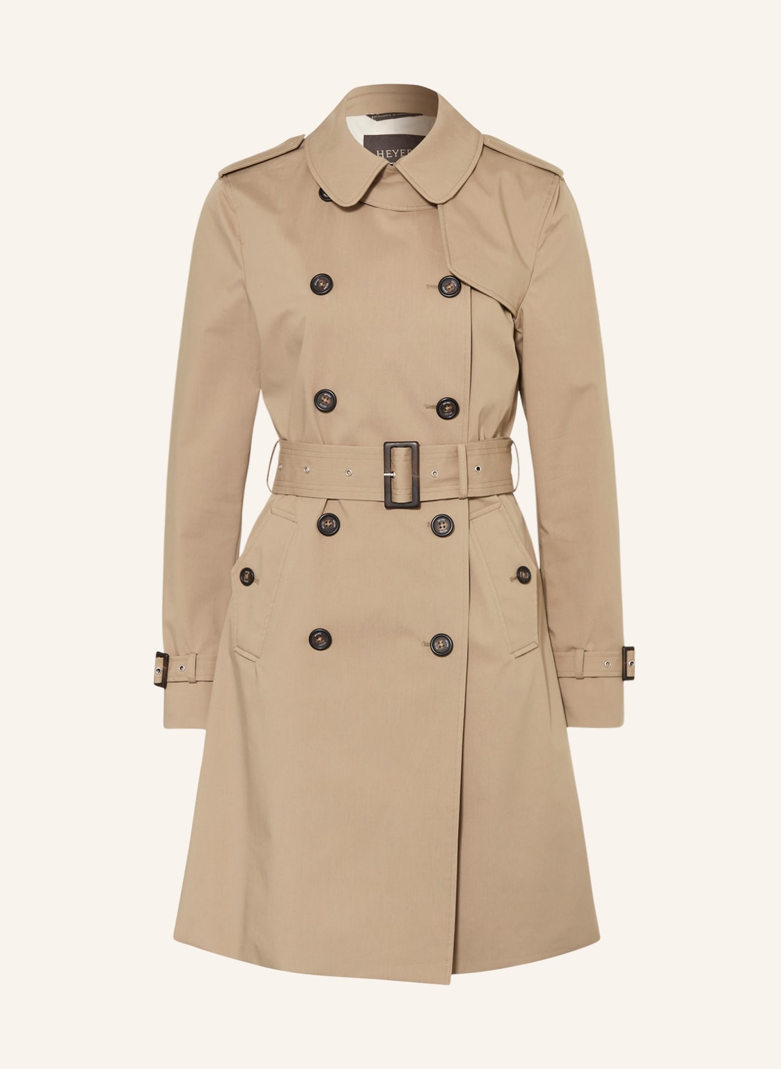 Image of Heyer Trenchcoat beige