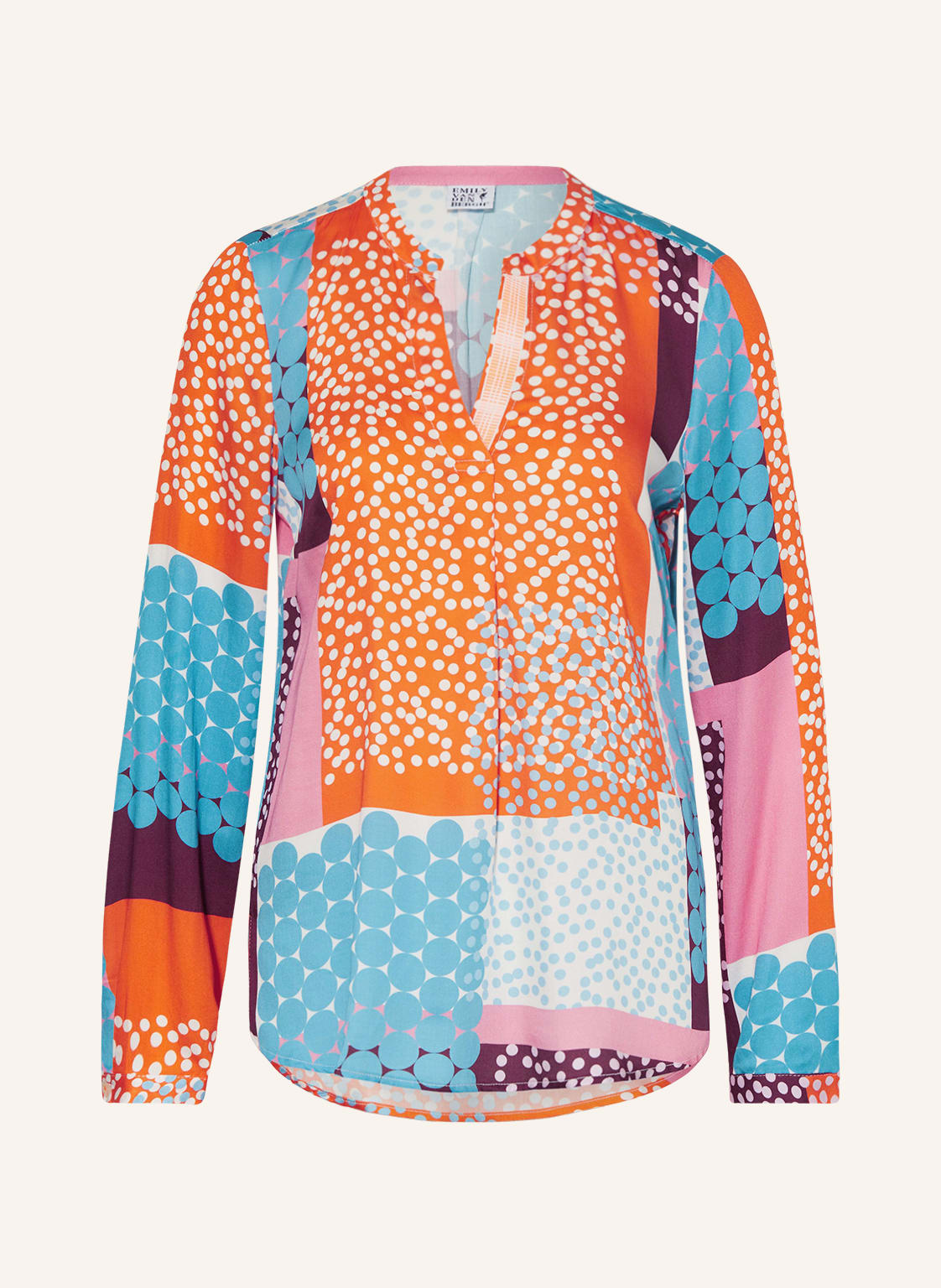 Image of Emily Van Den Bergh Blusenshirt orange