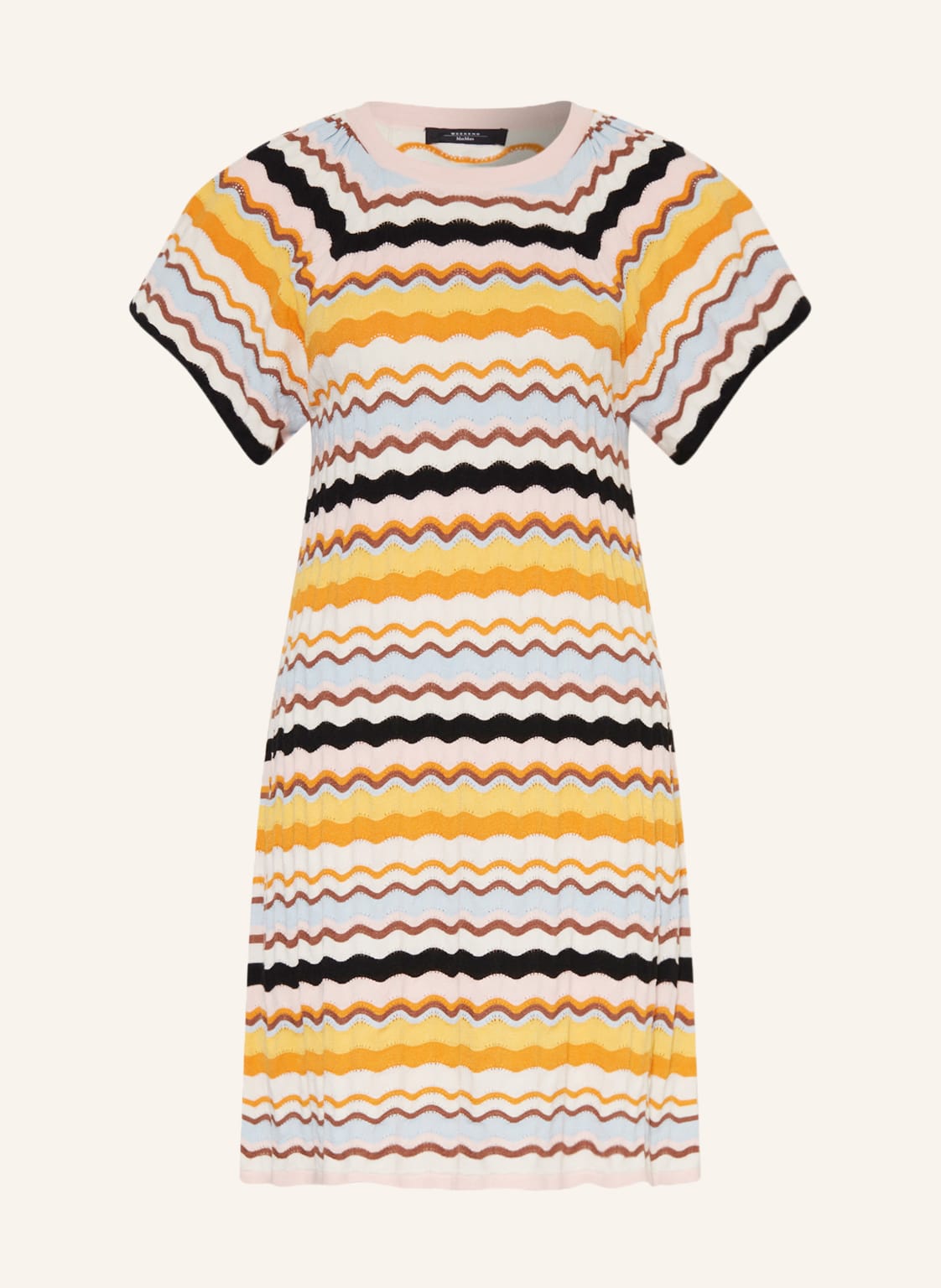 Image of Weekend Maxmara Strickkleid Caprile blau