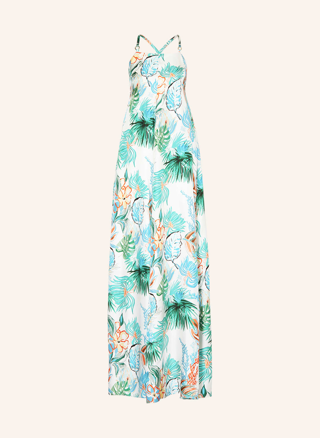 Image of Max Mara Seidenkleid Golia weiss