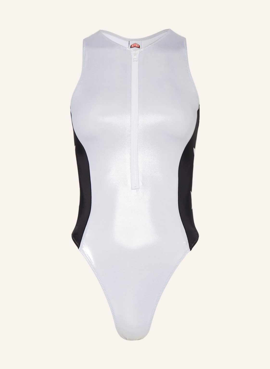 Image of Jetset Badeanzug Laura silber