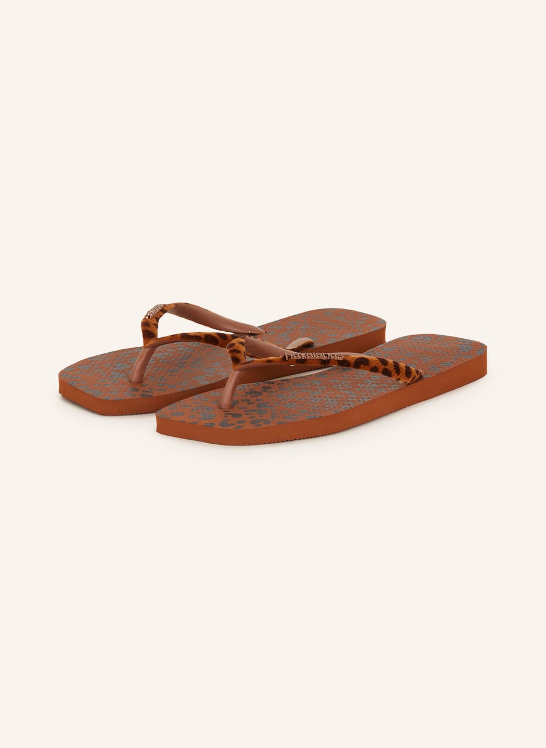 Image of Havaianas Zehentrenner Square Velvet braun