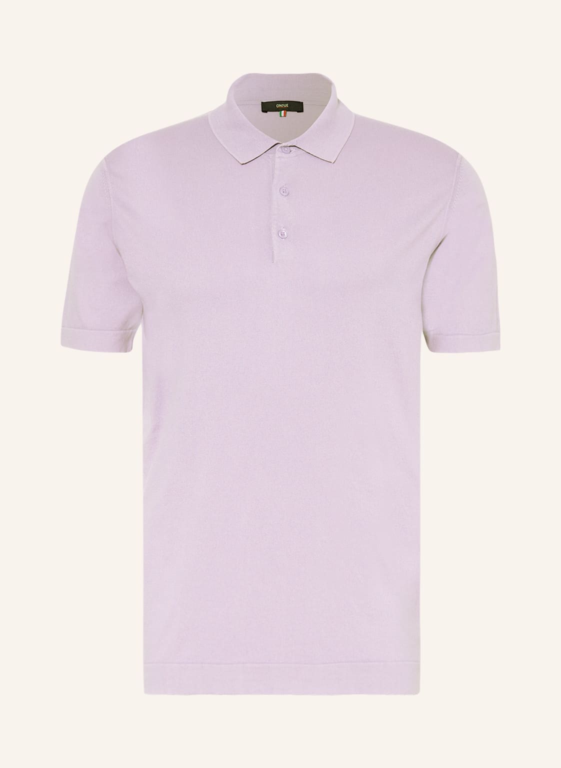 Image of Cinque Strick-Poloshirt Cicaden violett