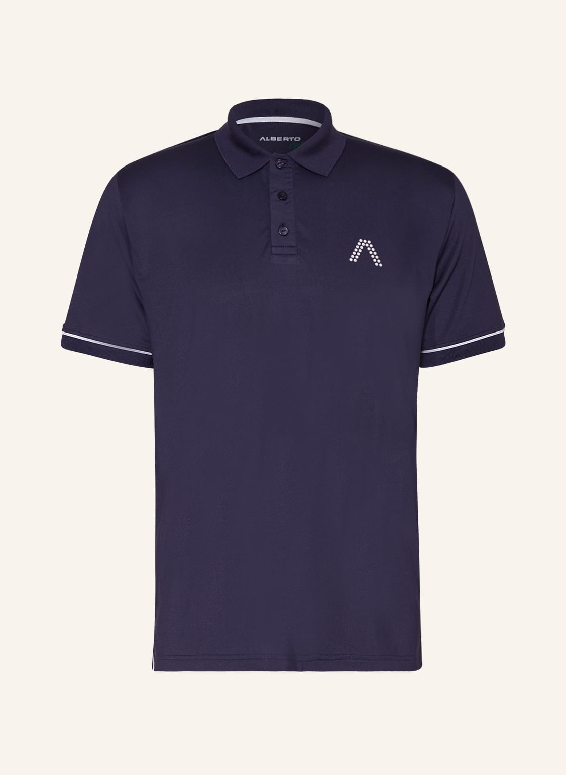 Image of Alberto Funktions-Poloshirt Paul blau