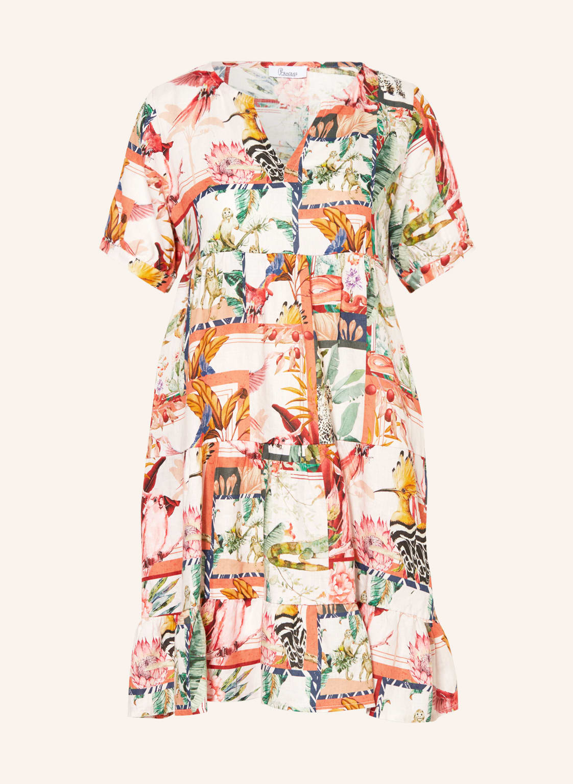 Image of Princess Goes Hollywood Leinenkleid rosa