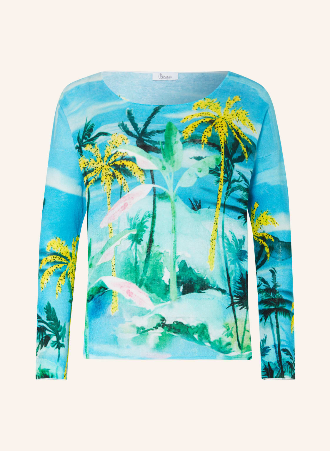 Image of Princess Goes Hollywood Pullover Mit Leinen blau