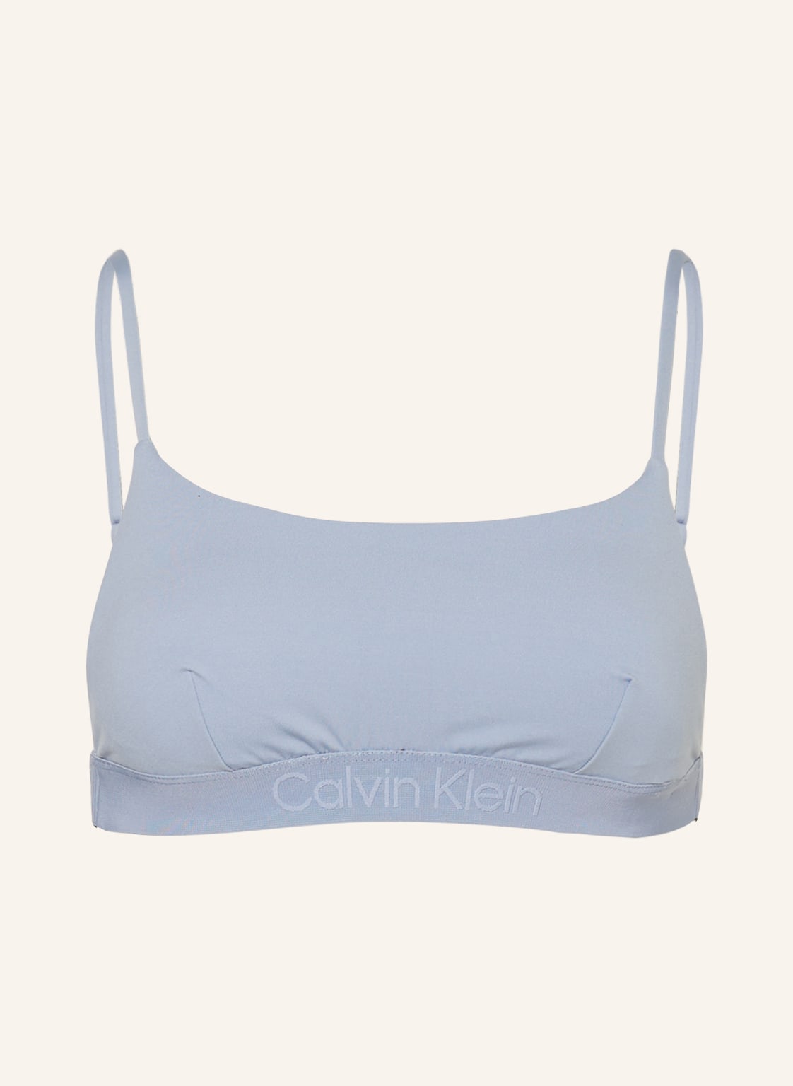 Image of Calvin Klein Bustier-Bikini-Top Core Tonal blau