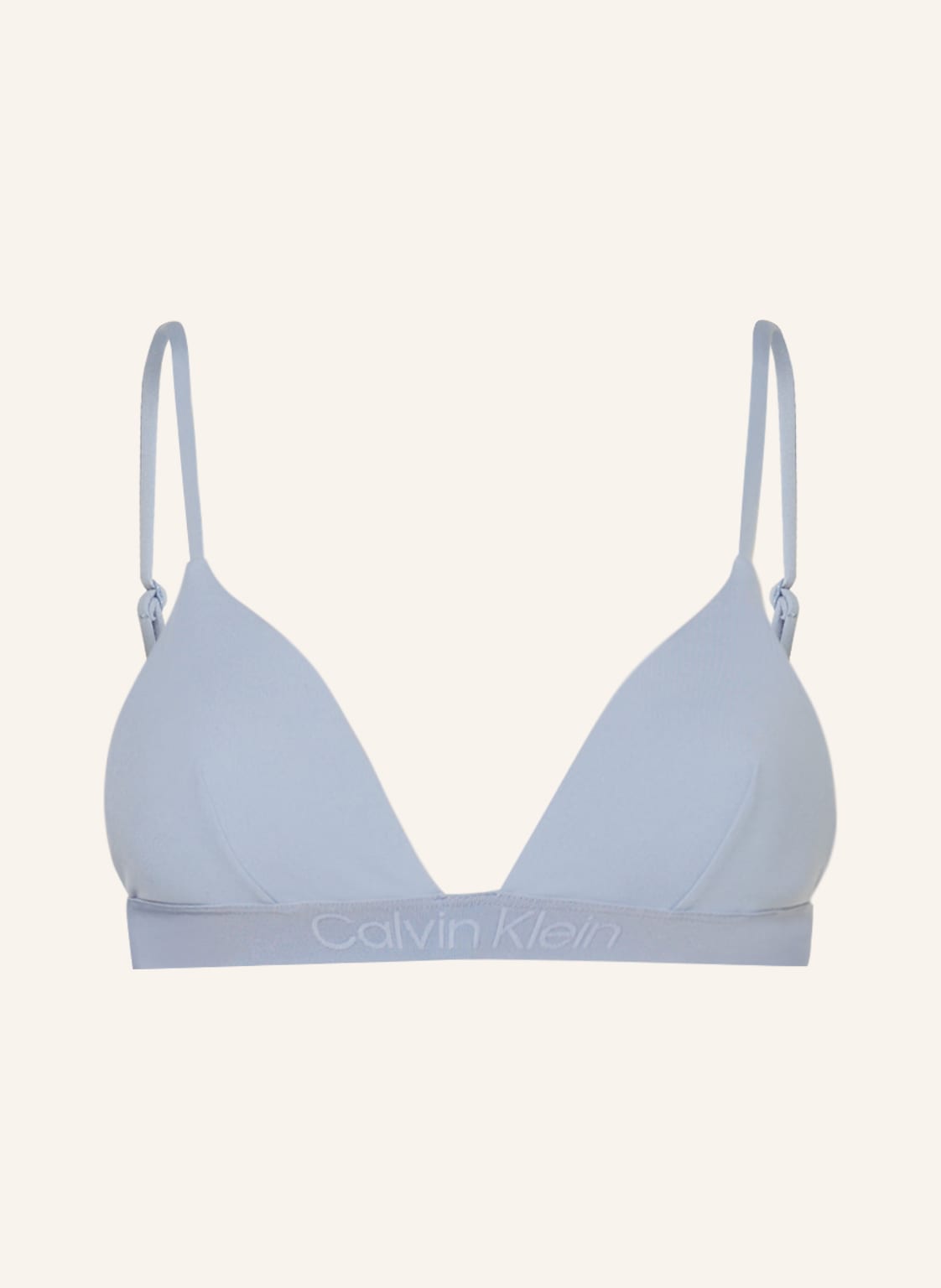 Image of Calvin Klein Triangel-Bikini-Top Core Tonal blau