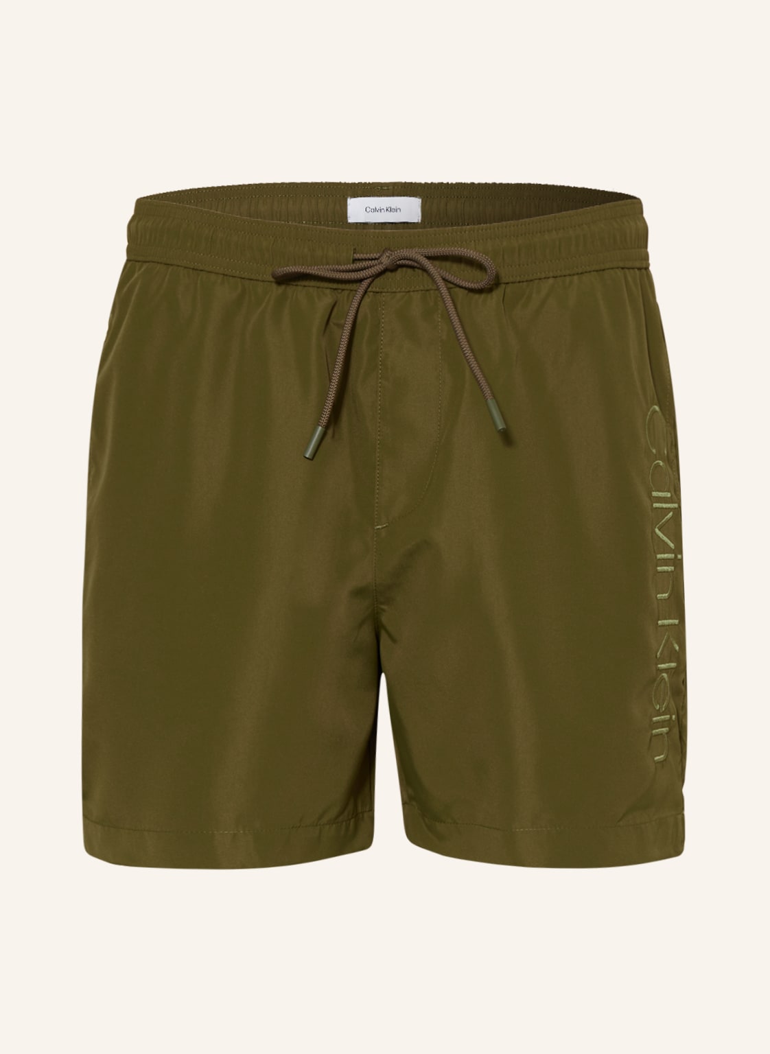 Image of Calvin Klein Badeshorts Core Logo gruen