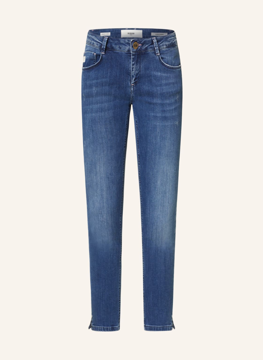 Image of Goldgarn Denim 7/8-Jeans Jungbusch blau