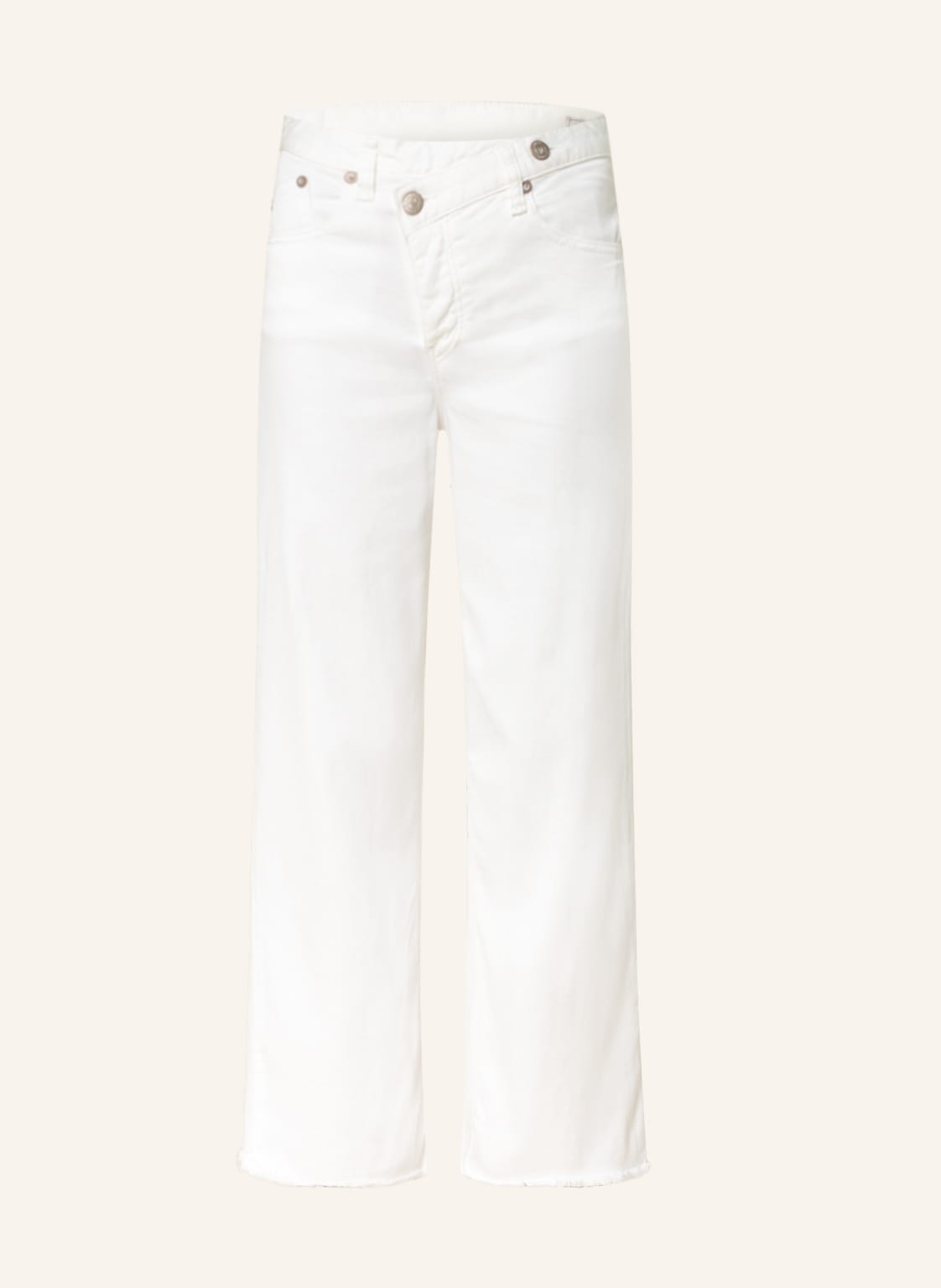 Image of Herrlicher Jeans-Culotte Mäze Sailor weiss