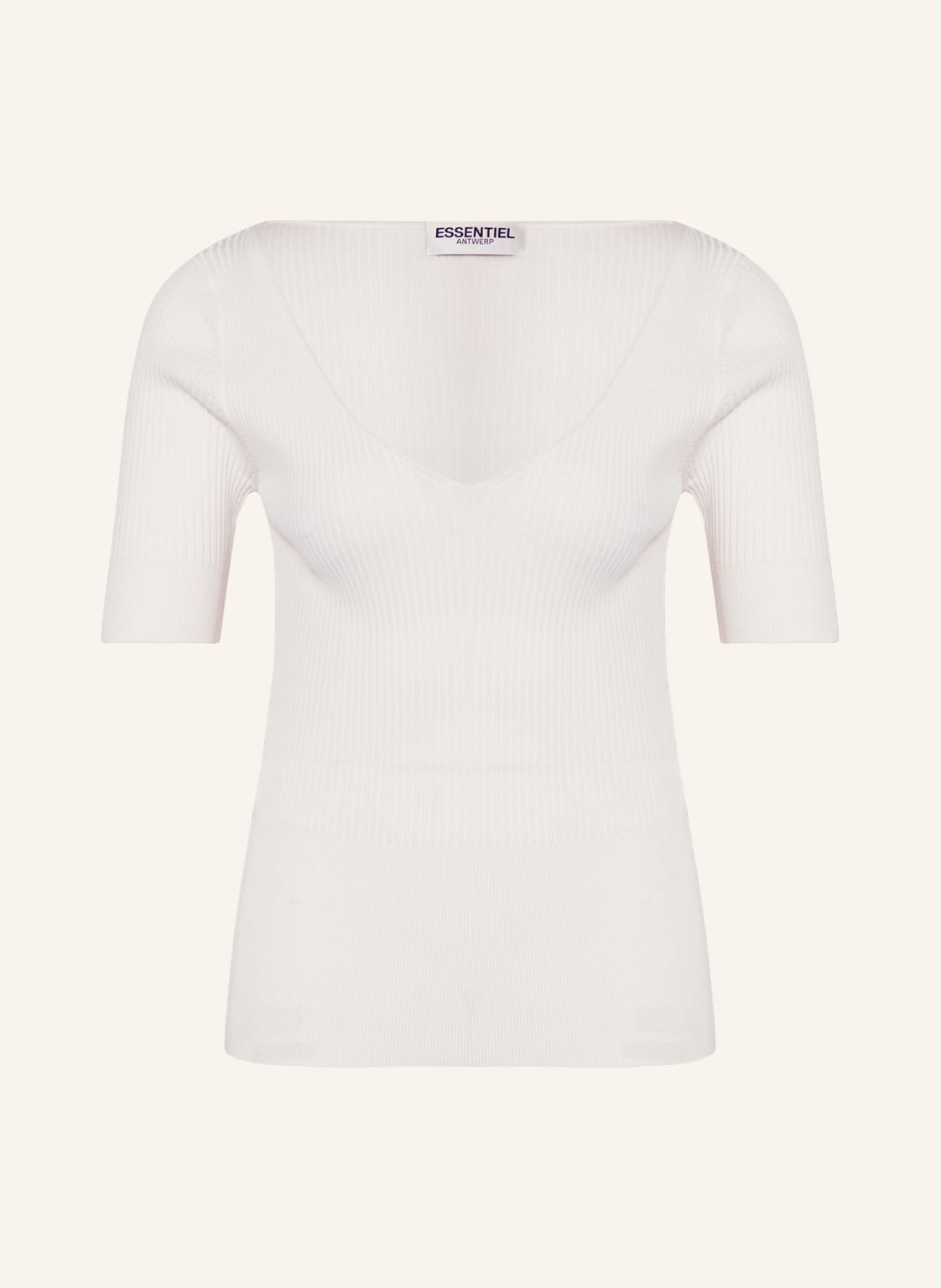 Image of Essentiel Antwerp Strickshirt Directo weiss