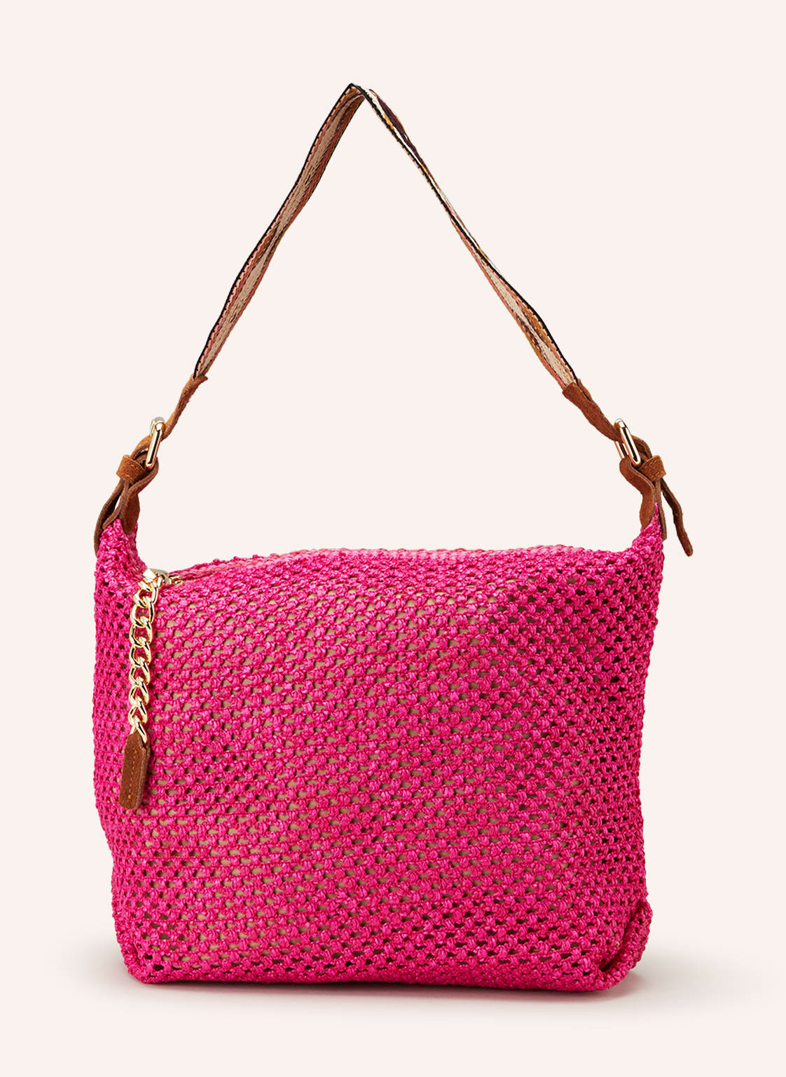 Image of Viamailbag Hobo-Bag Maya Drill pink