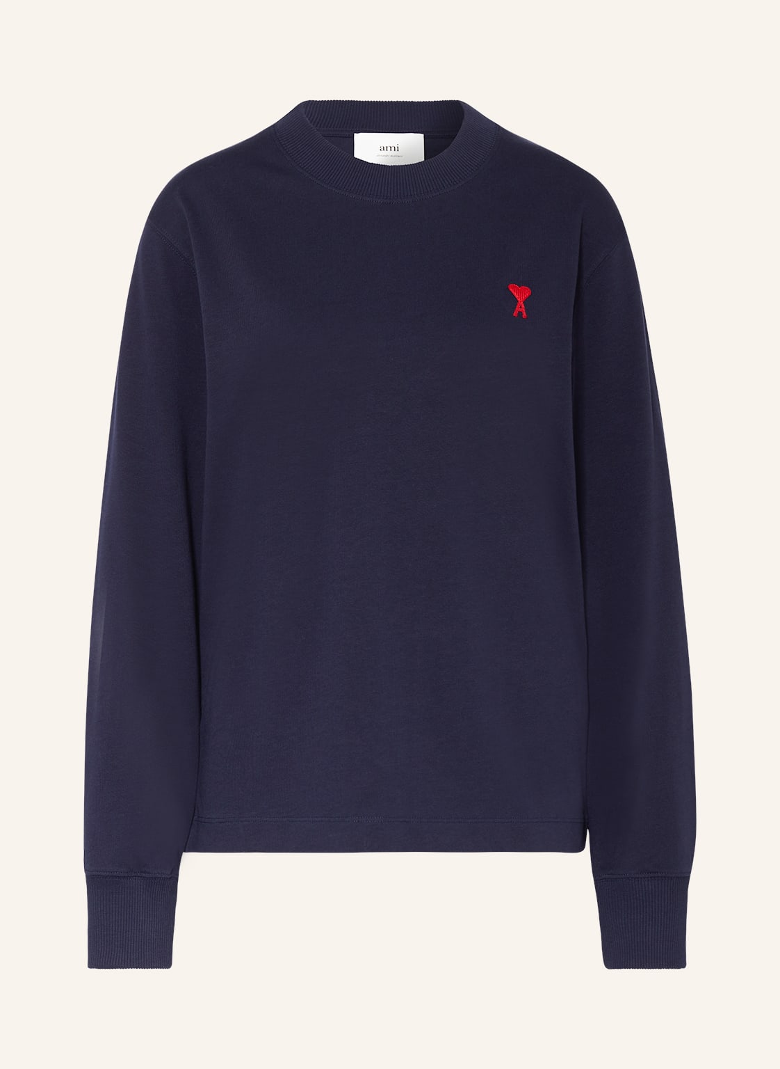 Image of Ami Paris Longsleeve blau