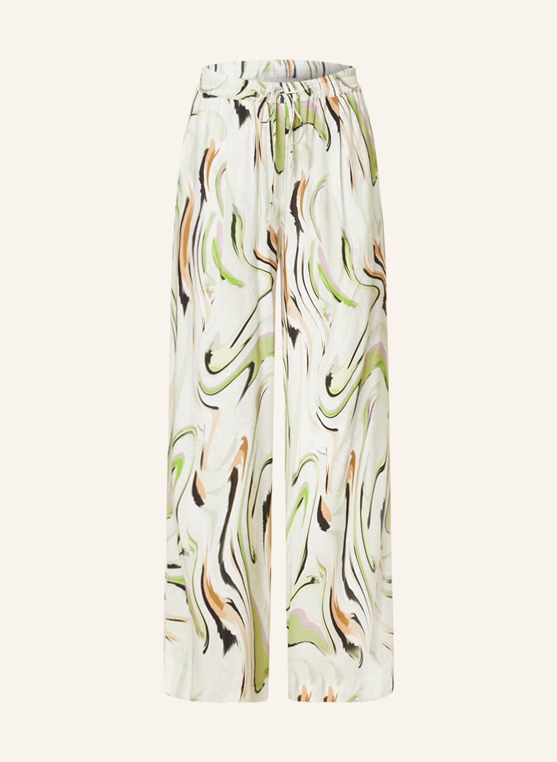 Image of Lala Berlin Marlenehose Perla beige