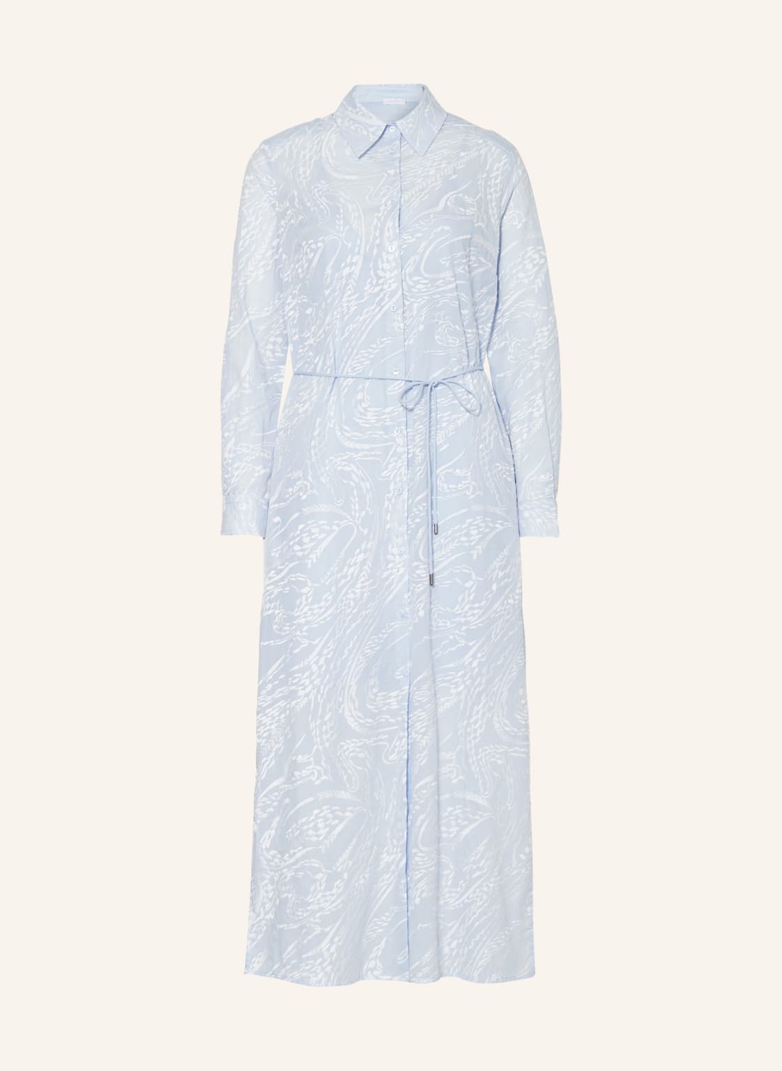 Image of Lala Berlin Hemdblusenkleid Duni blau