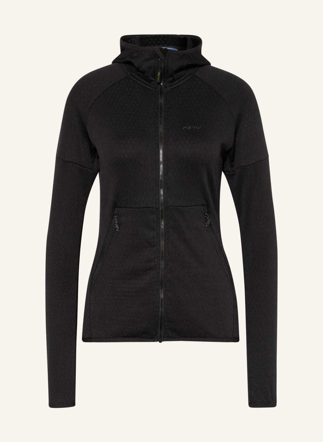 Image of Me°Ru' Fleecejacke Paita schwarz