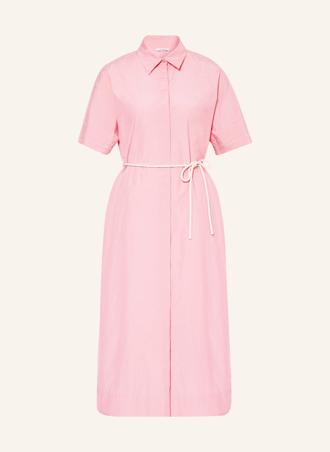 Image of Peserico Hemdblusenkleid Mit Schmucksteinen pink