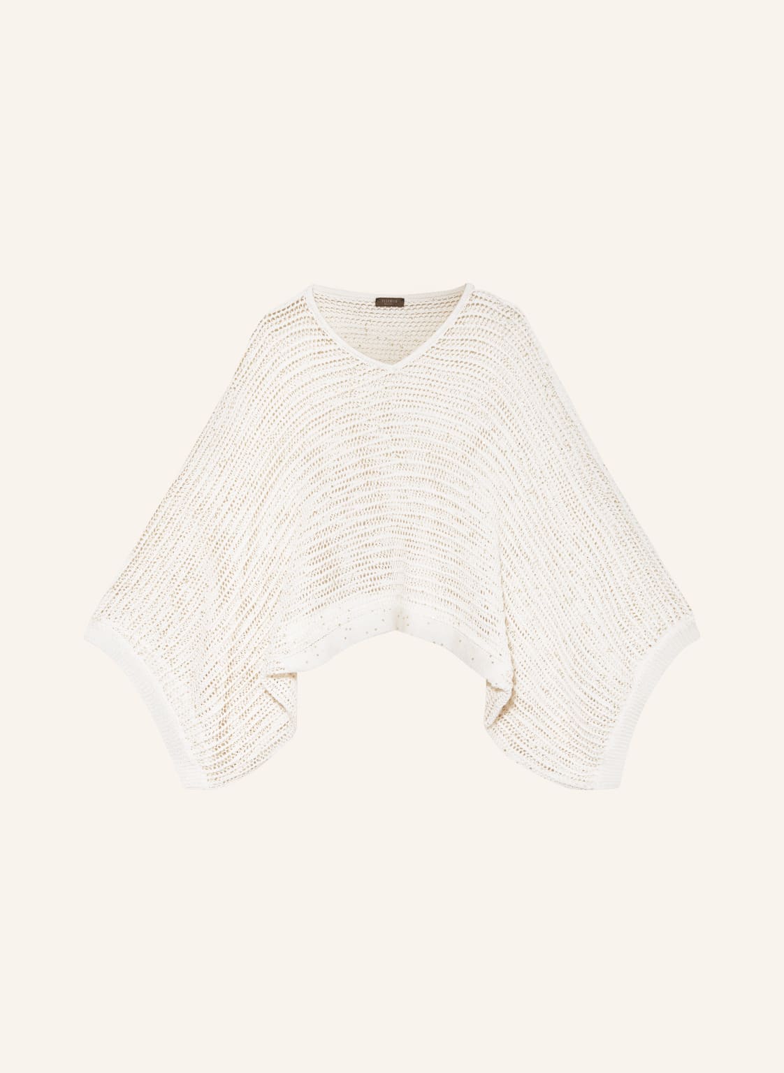 Image of Peserico Oversized-Pullover Mit Pailletten weiss