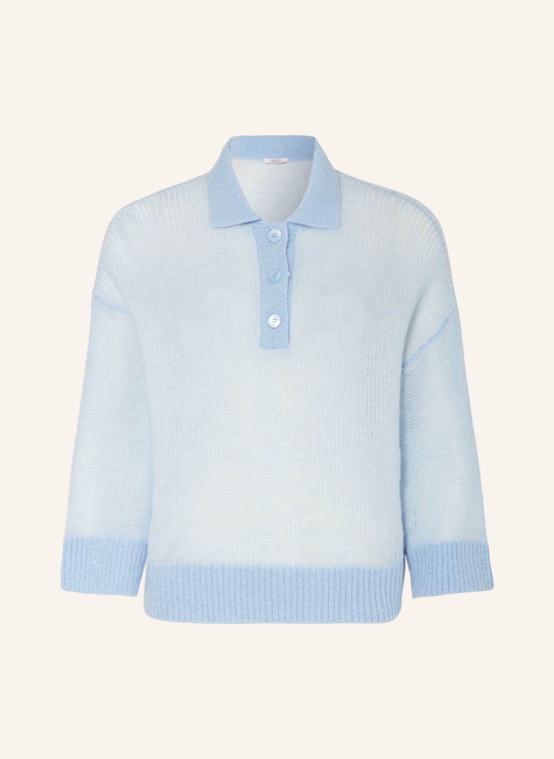 Image of Peserico Pullover Mit Alpaka blau