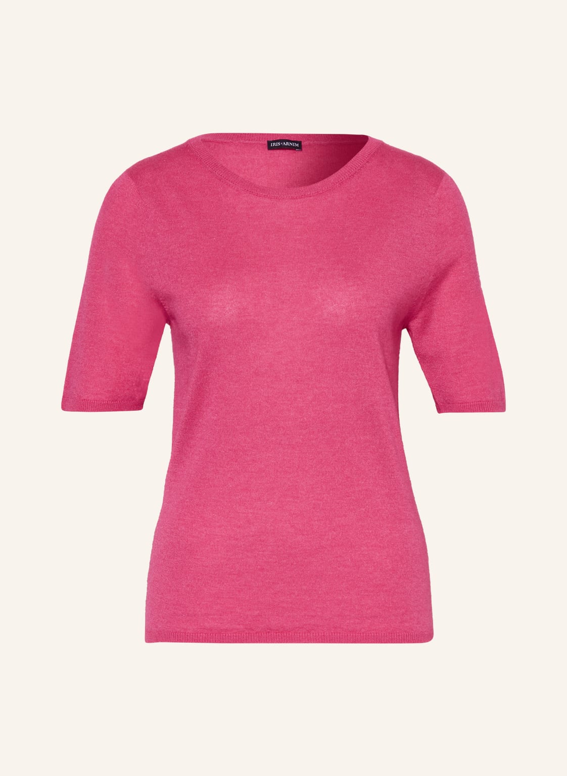 Image of Iris Von Arnim Strickshirt Aus Cashmere Mit Seide pink