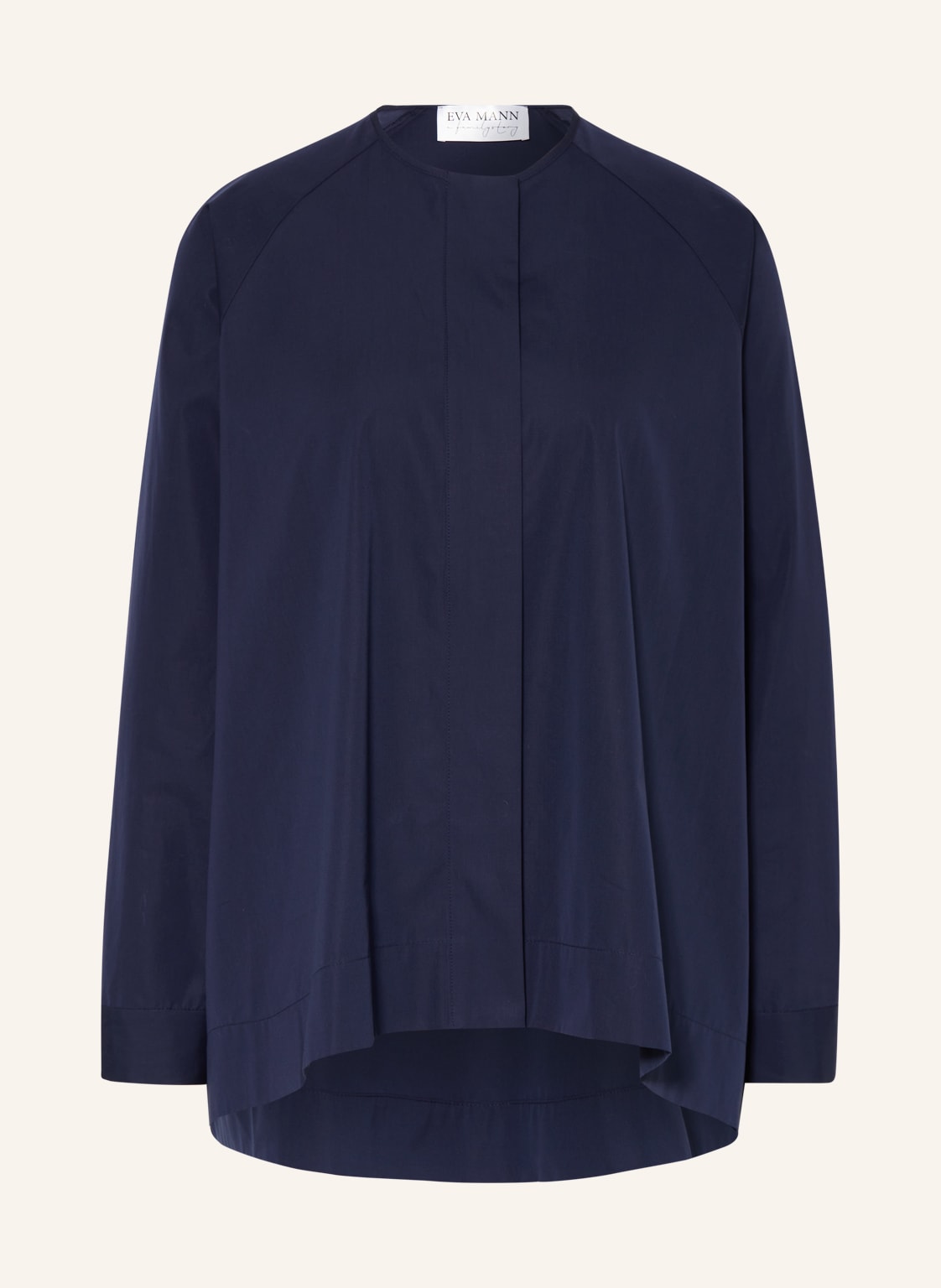 Image of Eva Mann Oversized-Bluse Florentine Winston blau