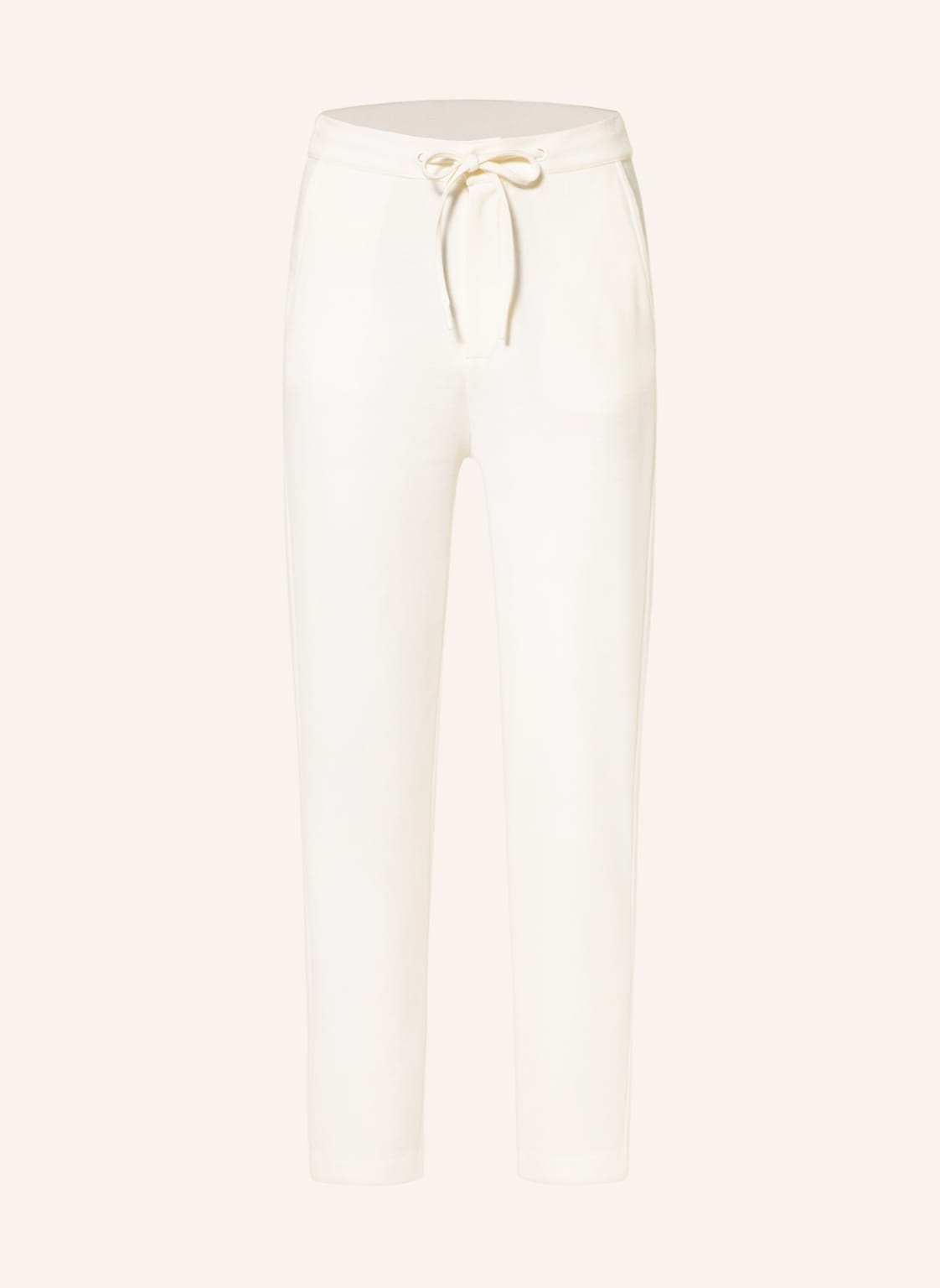 Image of Rich&Royal 7/8-Hose Im Jogging-Stil weiss